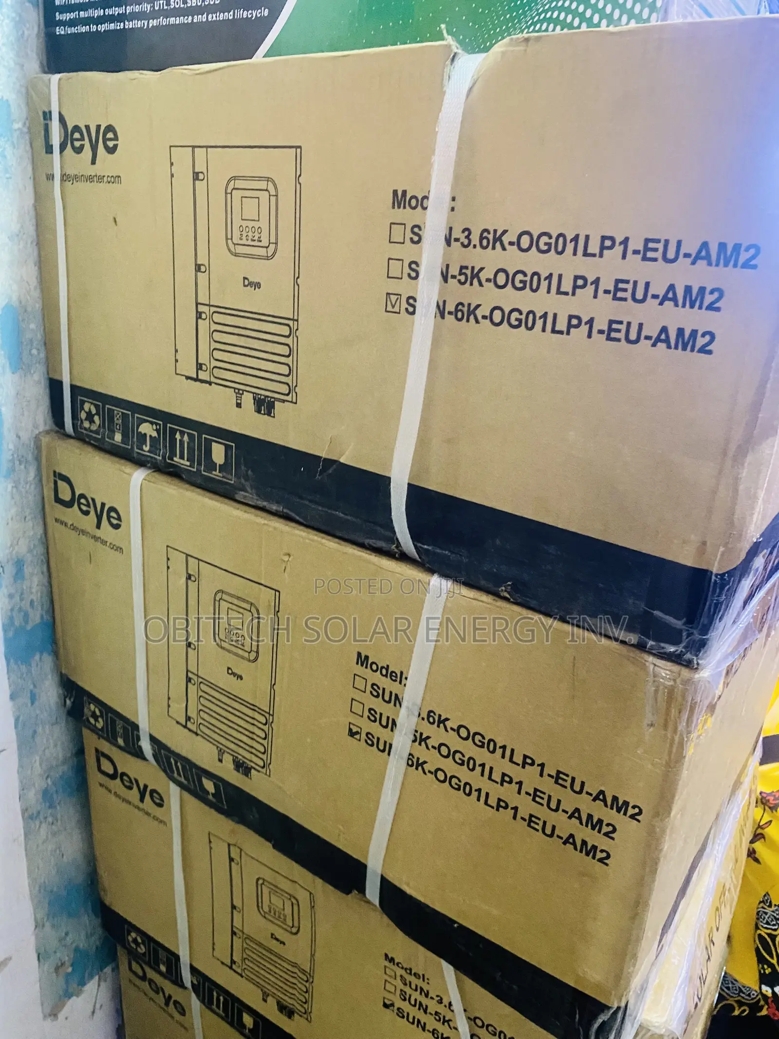 6KVA 48v Deye Hybrid Inverter