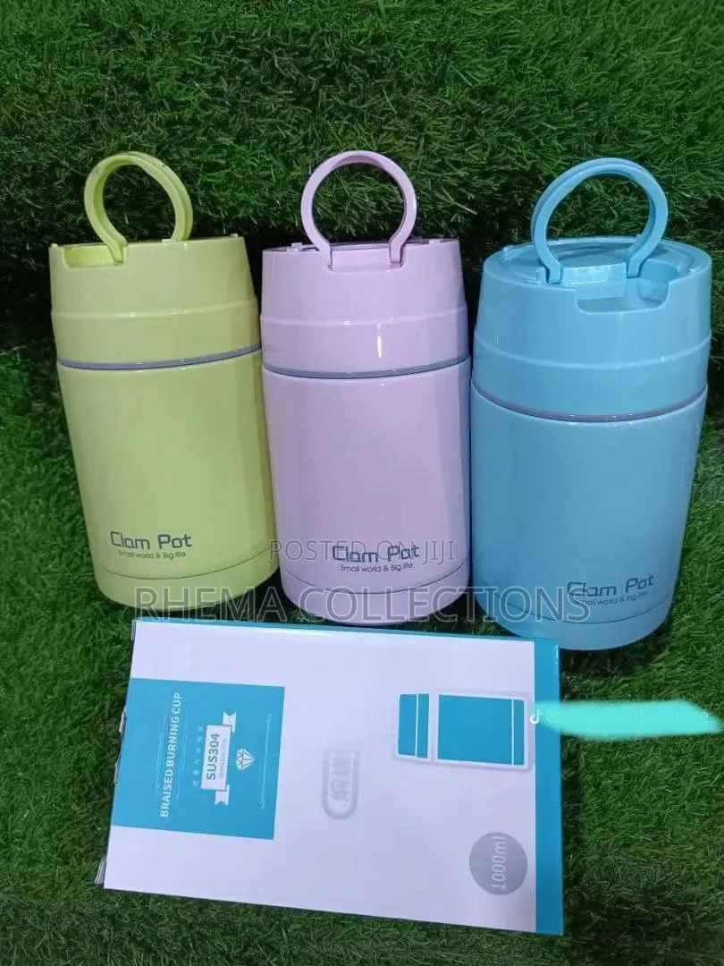 Quality 💯 Original Clam Pot Food Flask