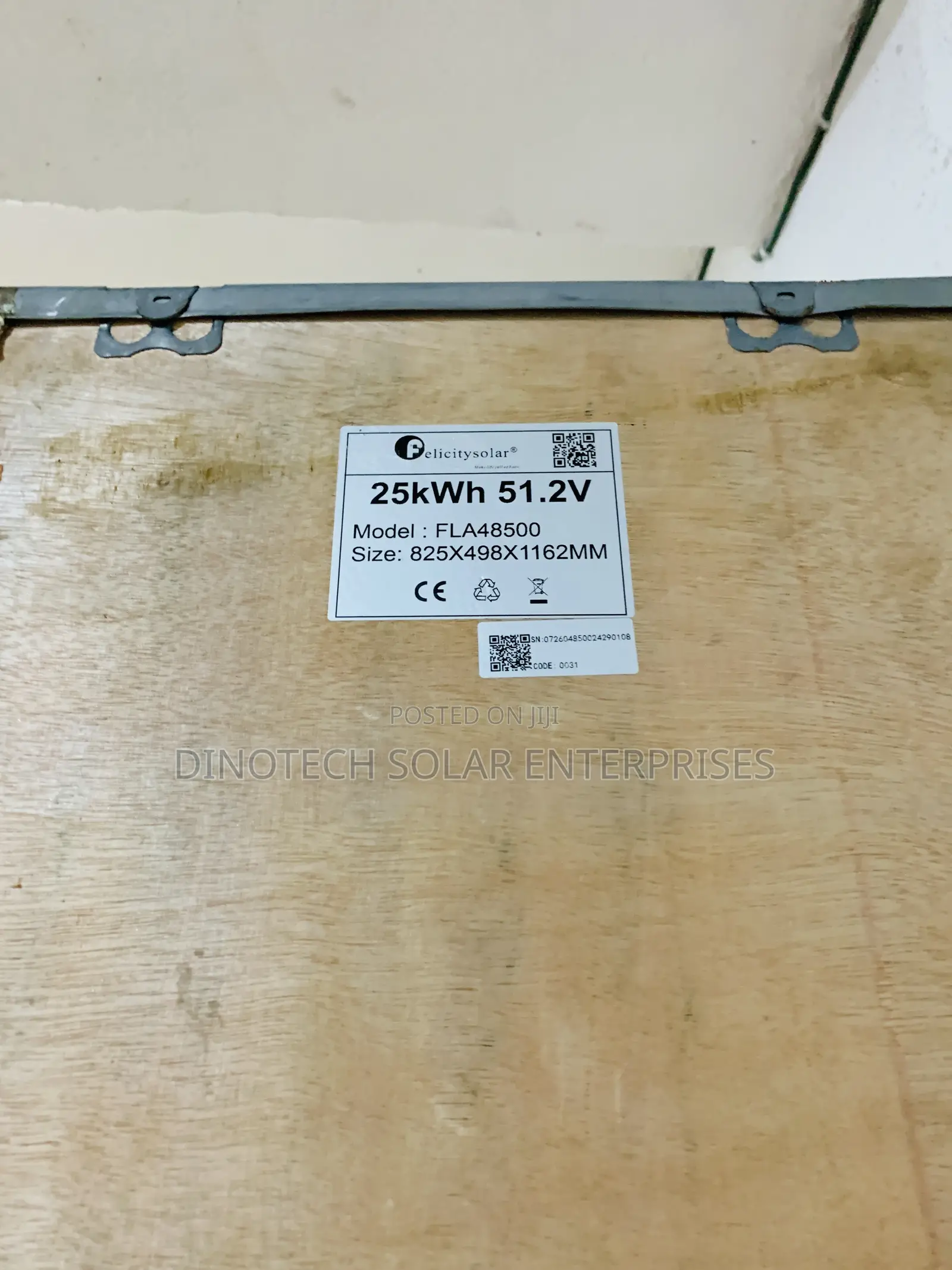 25kwh 51.2v Felicity Solar Lithium Battery