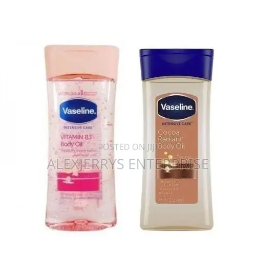 Vaseline Intensive Care Vitamin B3 Body Oil & Cocoa Radiant Body Oil