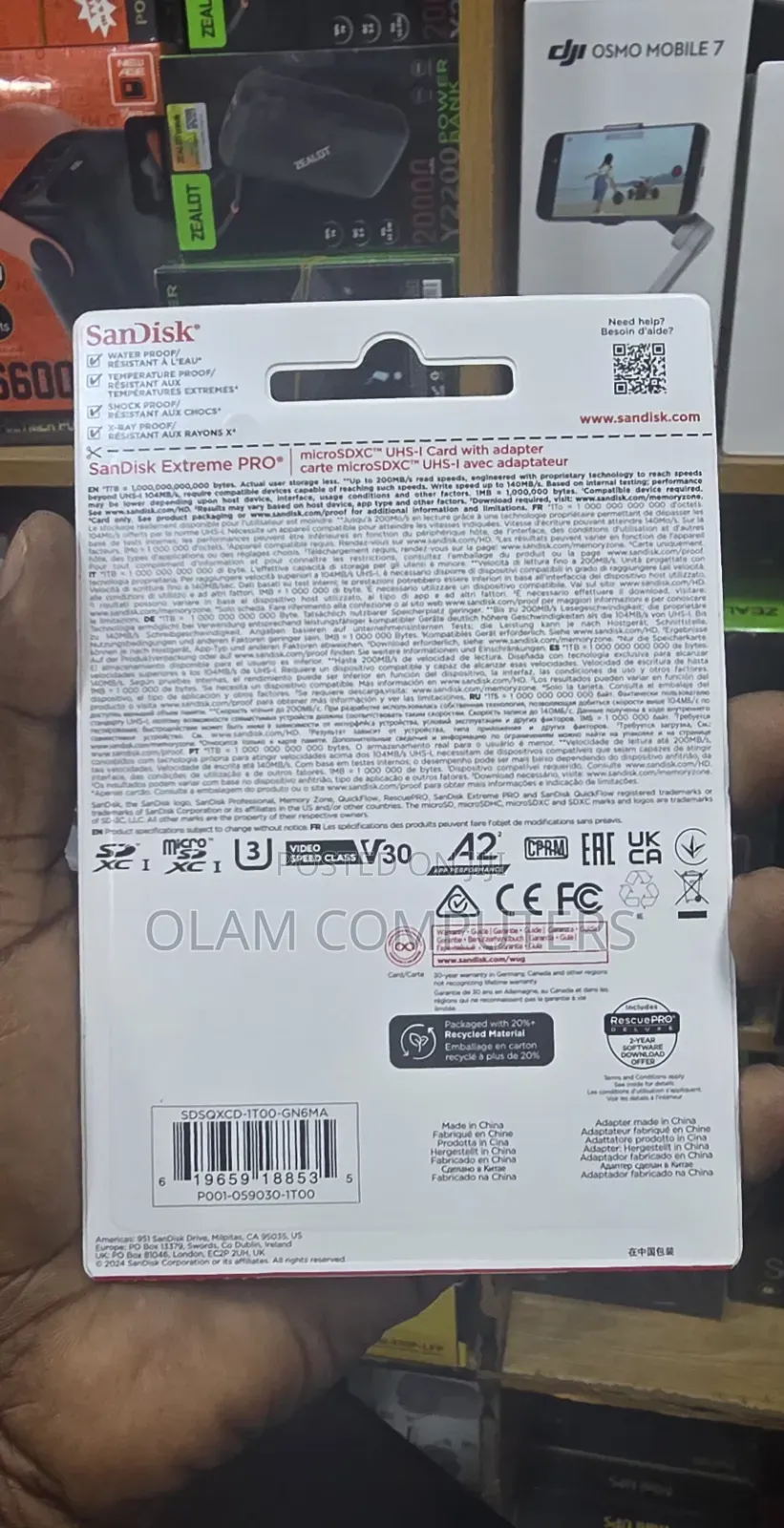 SanDisk Extreme PRO 1TB
