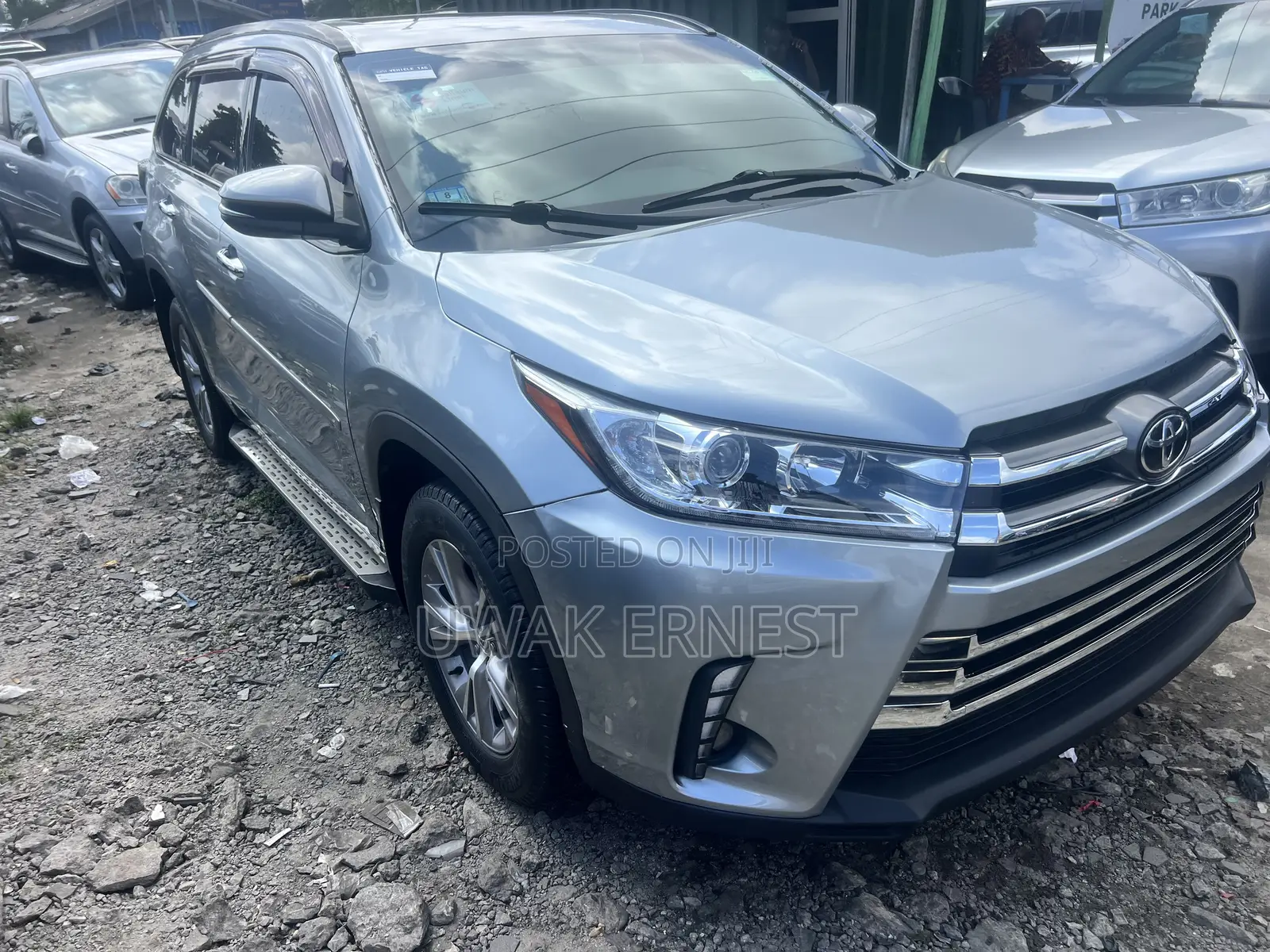 Toyota Highlander Limited V6 4x2 (3.5L 6cyl 6A) 2016 Silver
