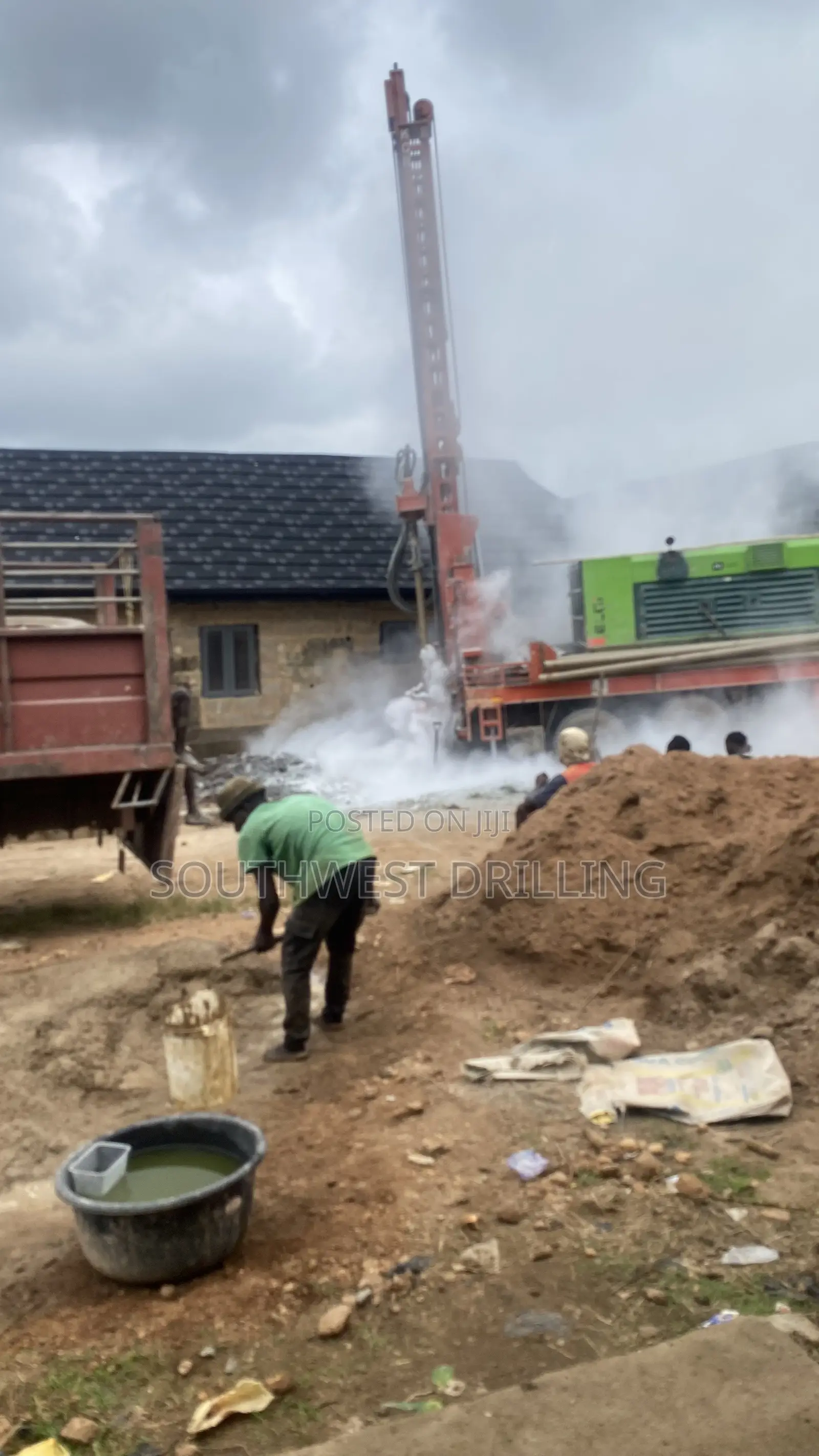 Borehole Drilling in Arulogun, Aroro, Igbo Oloyin