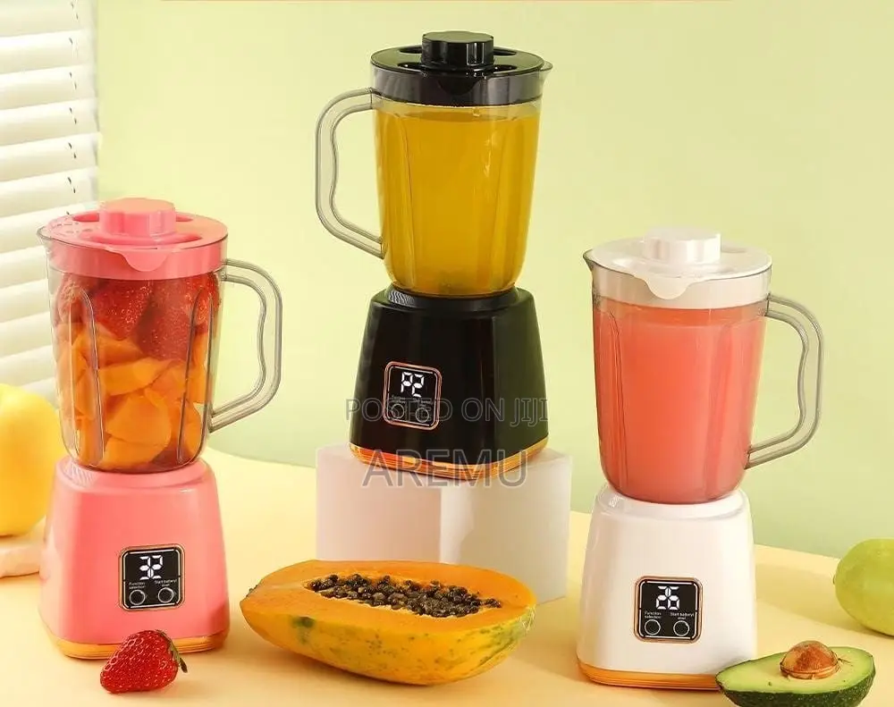 Rechargeable Blender Digital  (600ml  10blade)