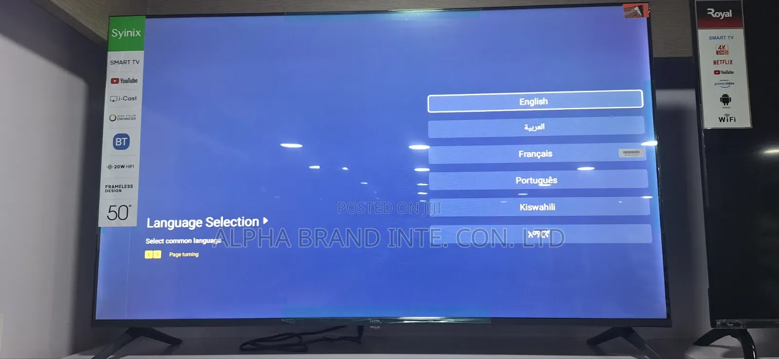 Syinix 50" Smart TV