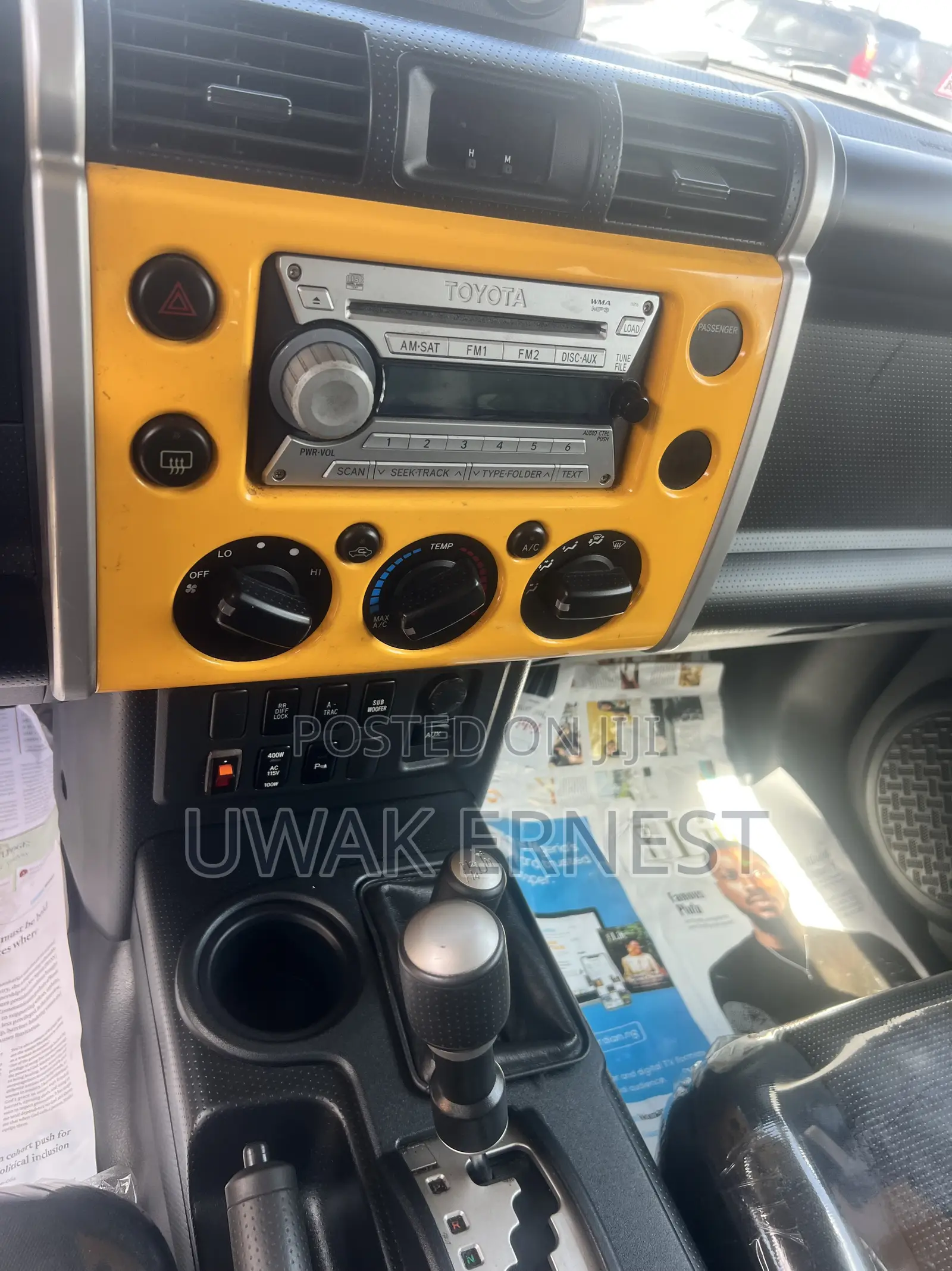 Toyota FJ Cruiser Base 4x4 2008 Yellow
