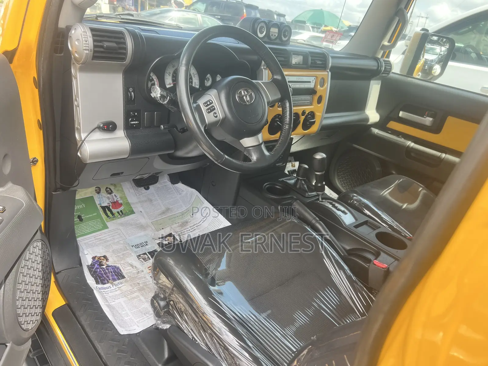 Toyota FJ Cruiser Base 4x4 2008 Yellow