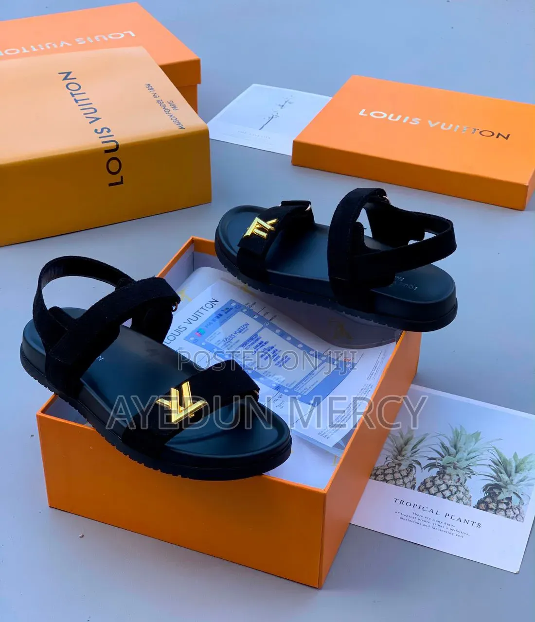 Luxury Vuttion Sandals
