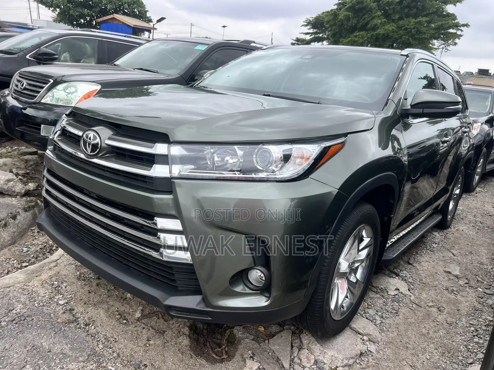 Toyota Highlander Limited Platinum 4x4 V6 (3.5L 6cyl 8A) 2018 Green