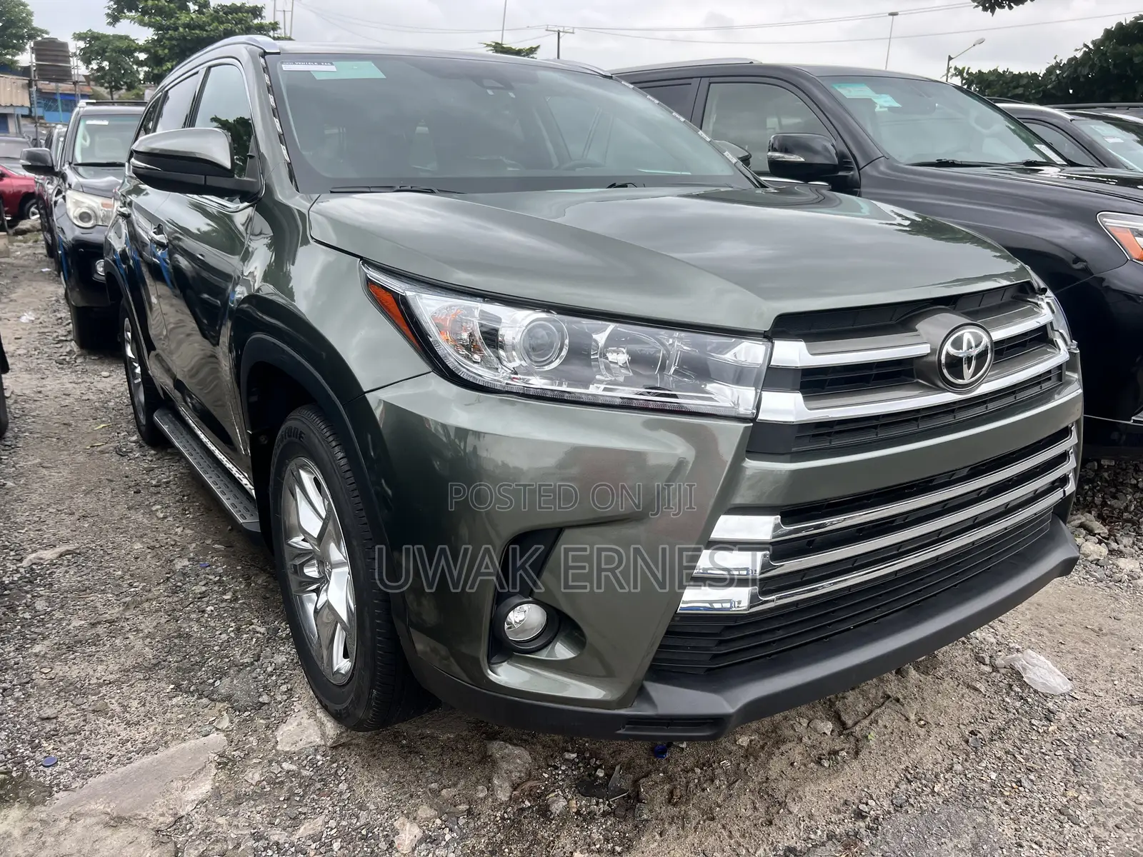 Toyota Highlander Limited Platinum 4x4 V6 (3.5L 6cyl 8A) 2018 Green