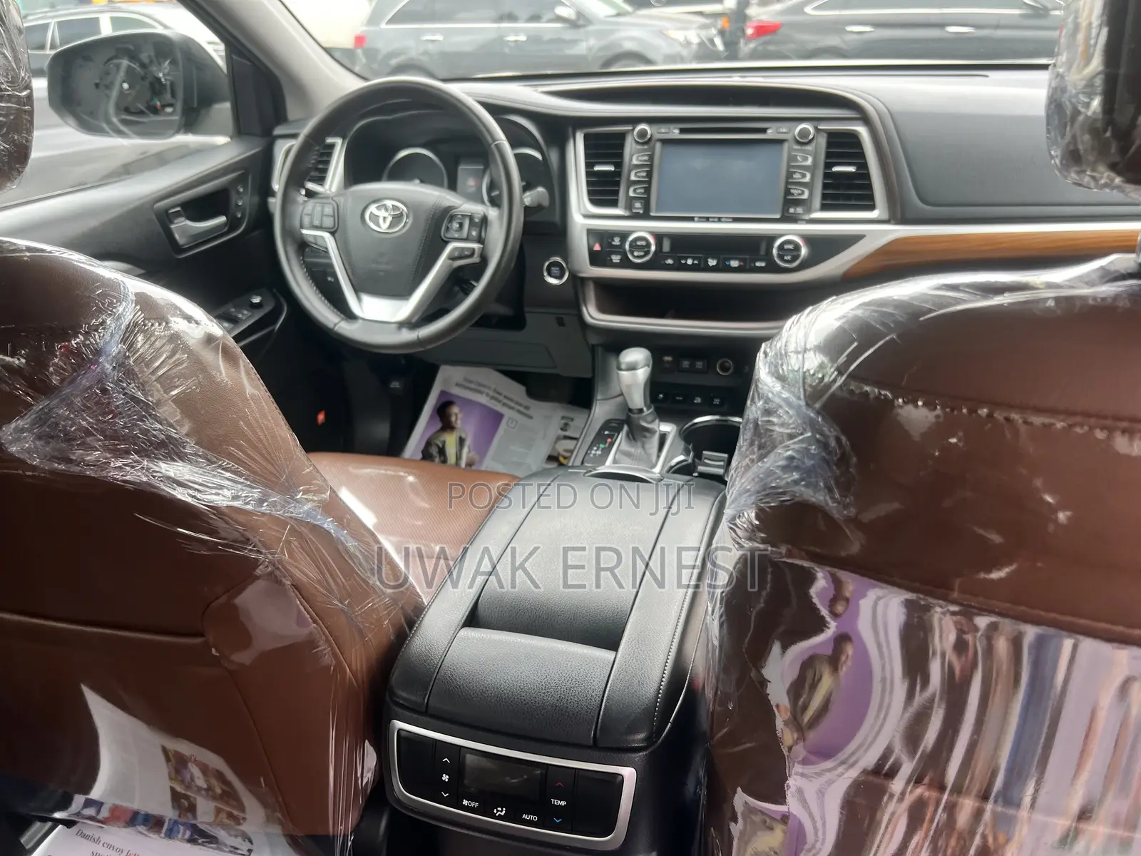 Toyota Highlander Limited Platinum 4x4 V6 (3.5L 6cyl 8A) 2018 Green