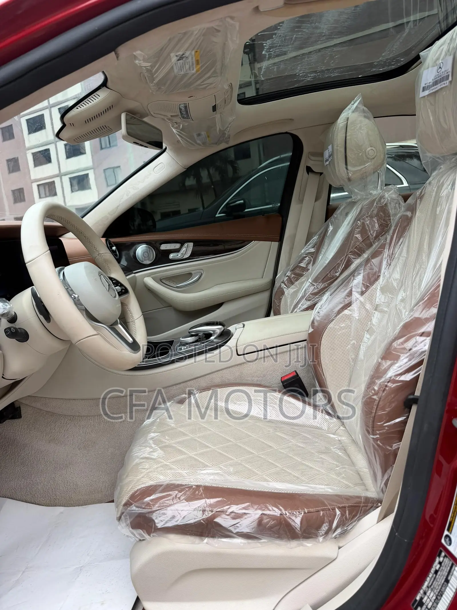 Mercedes-Benz E350 2020 Red