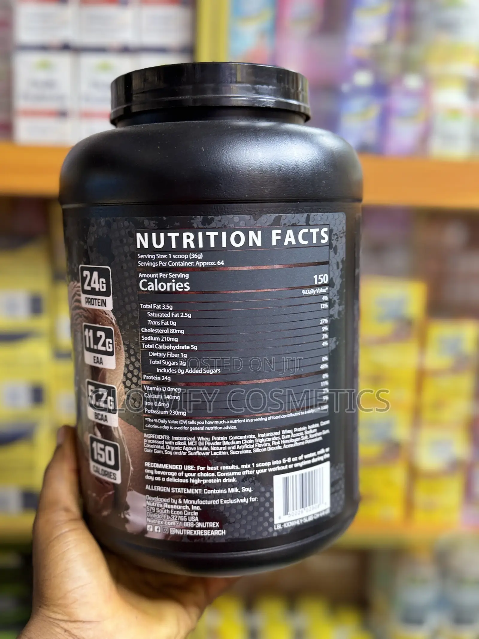 Nutrex 100% Whey Protein ( LEAN MUSCLE SHAKE)