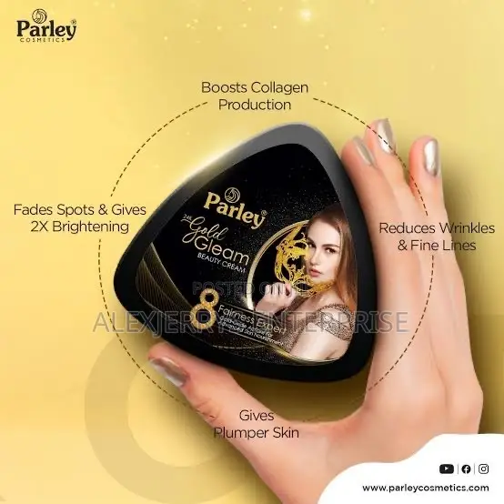 Parley Beauty Cream – 24k Gold Gleam, Goldie & Beauty Cream