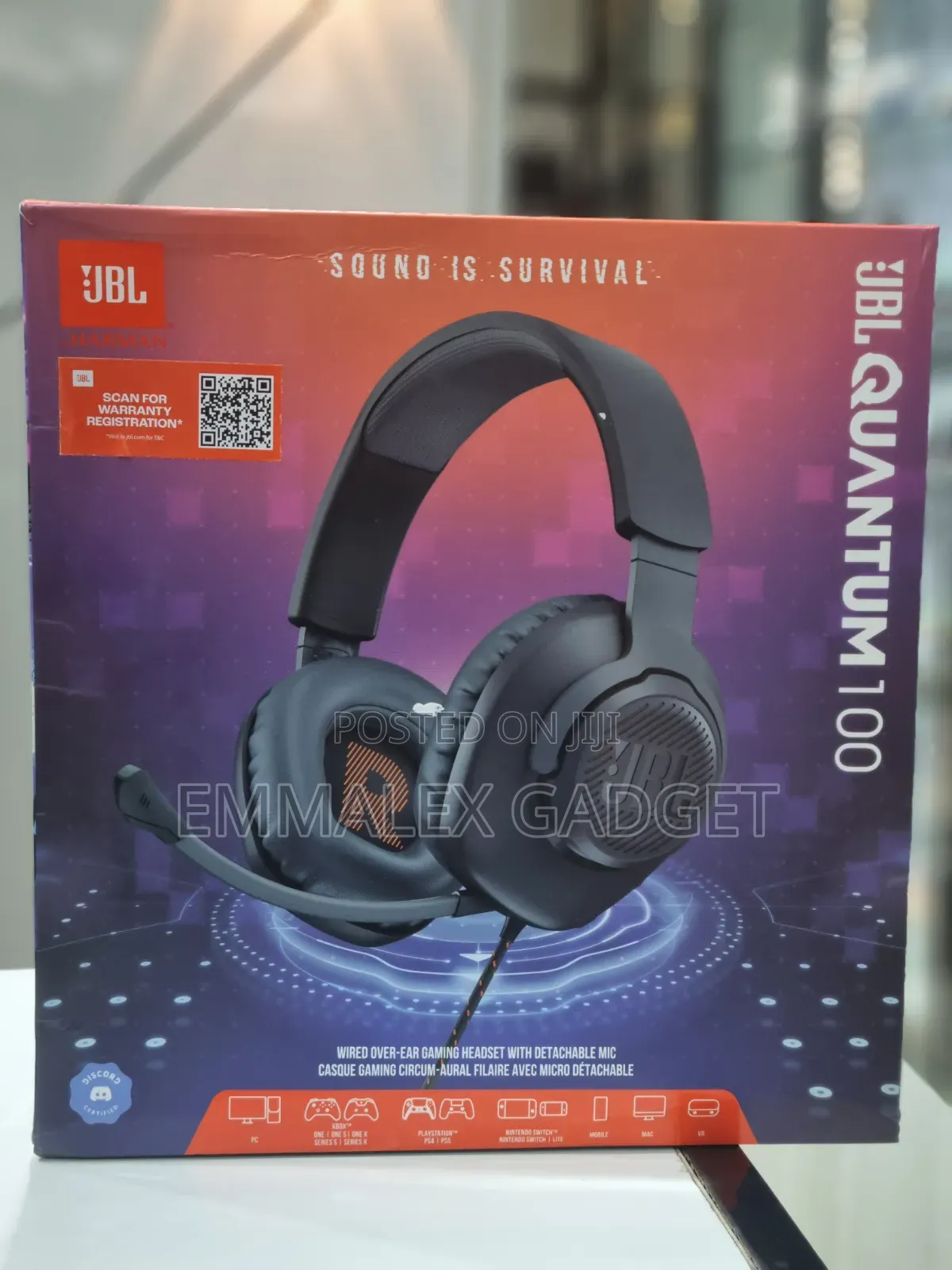 Quantum 100 Wired Over-Ear Gaming Heads