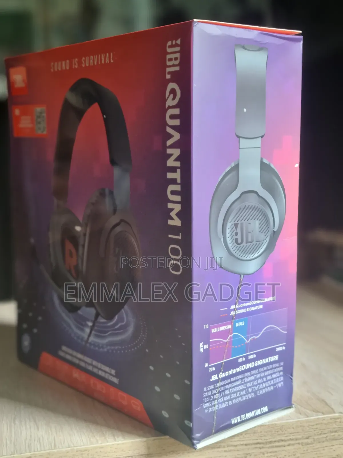Quantum 100 Wired Over-Ear Gaming Heads