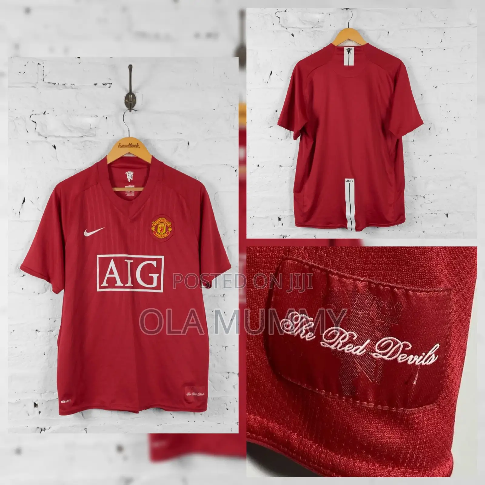 Man United Retro Jersey High Quality