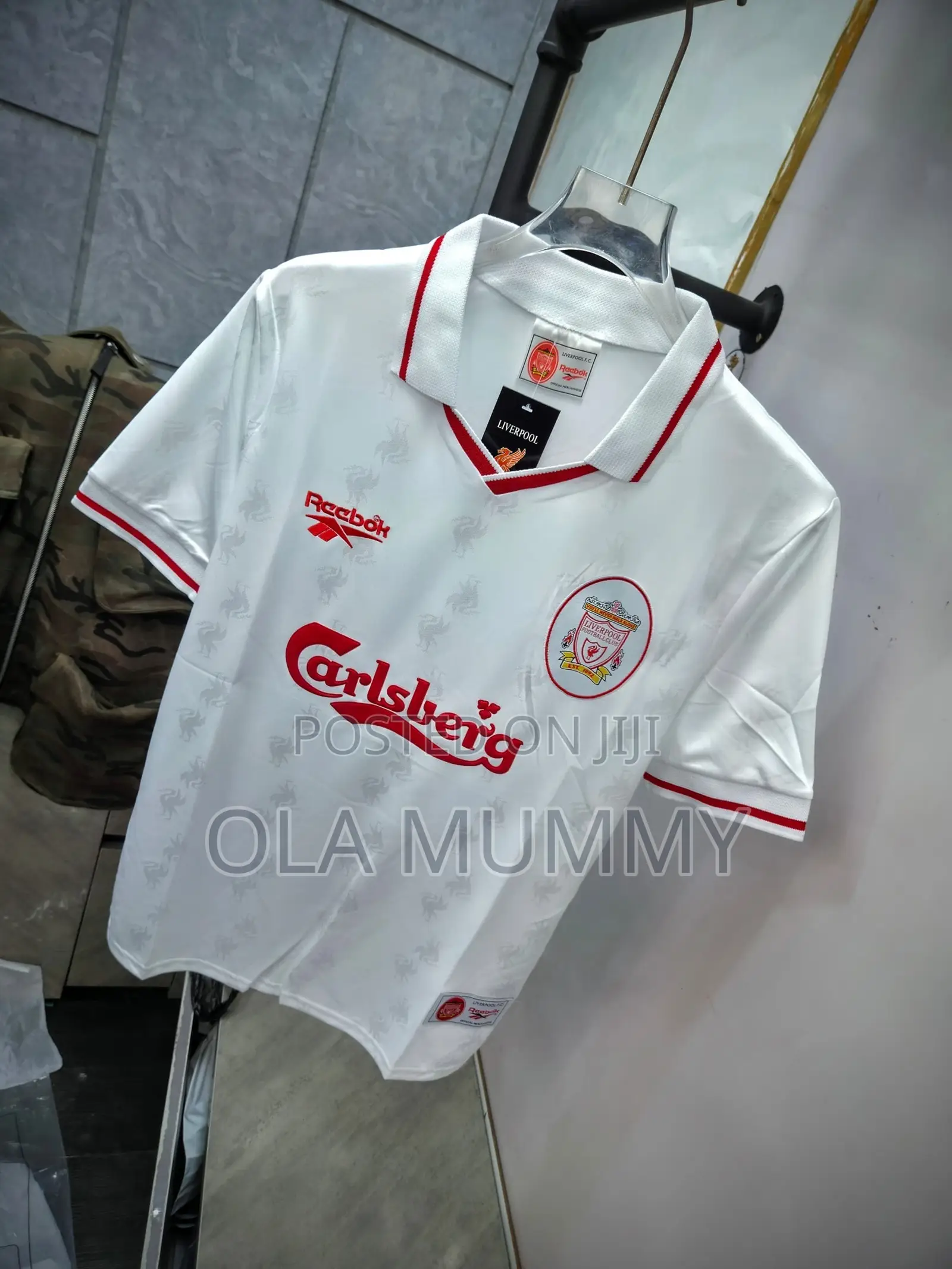 Liverpool Retro Jersey White