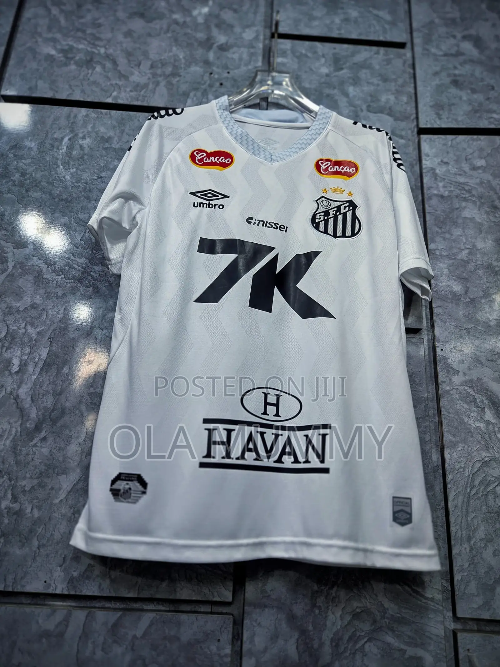 Santos FC 2025 Home Kit Available