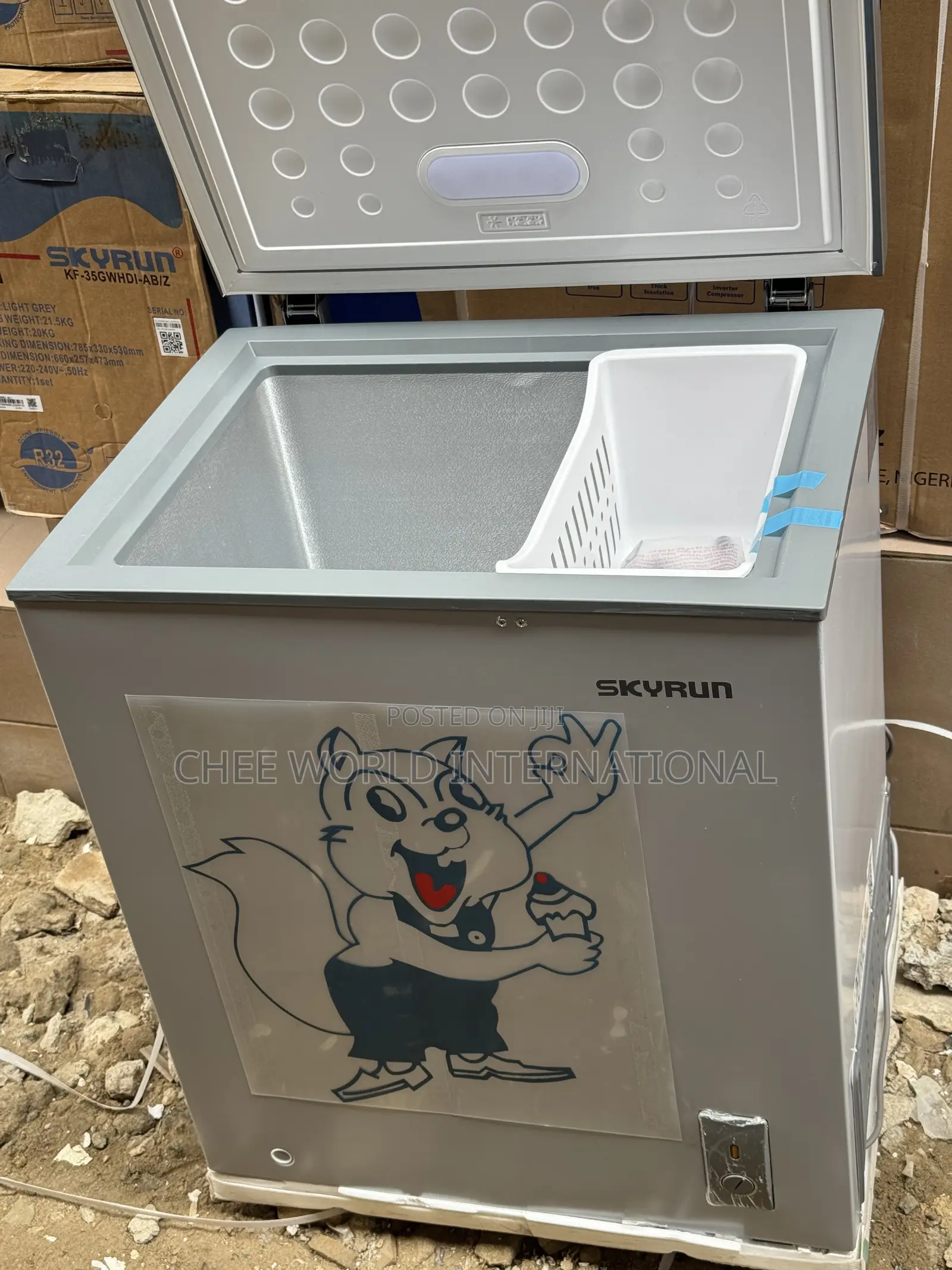 Original Brand New Skyrun 150 Litres Inverter Chest Freezer