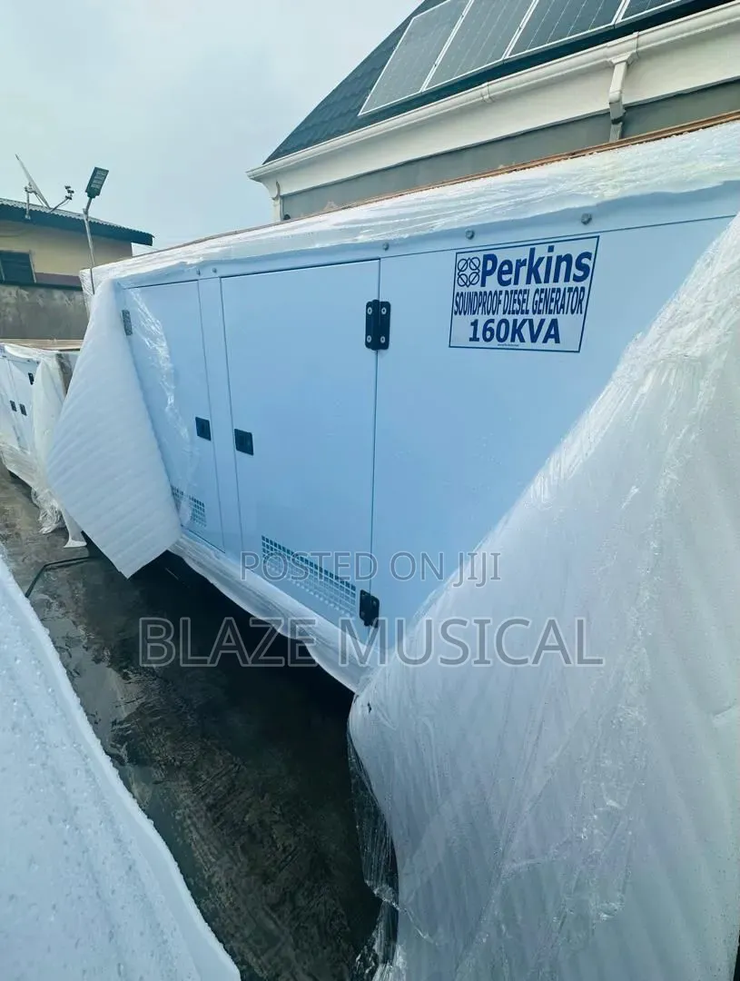 Original 160kva Perkins Soundproof Made in England