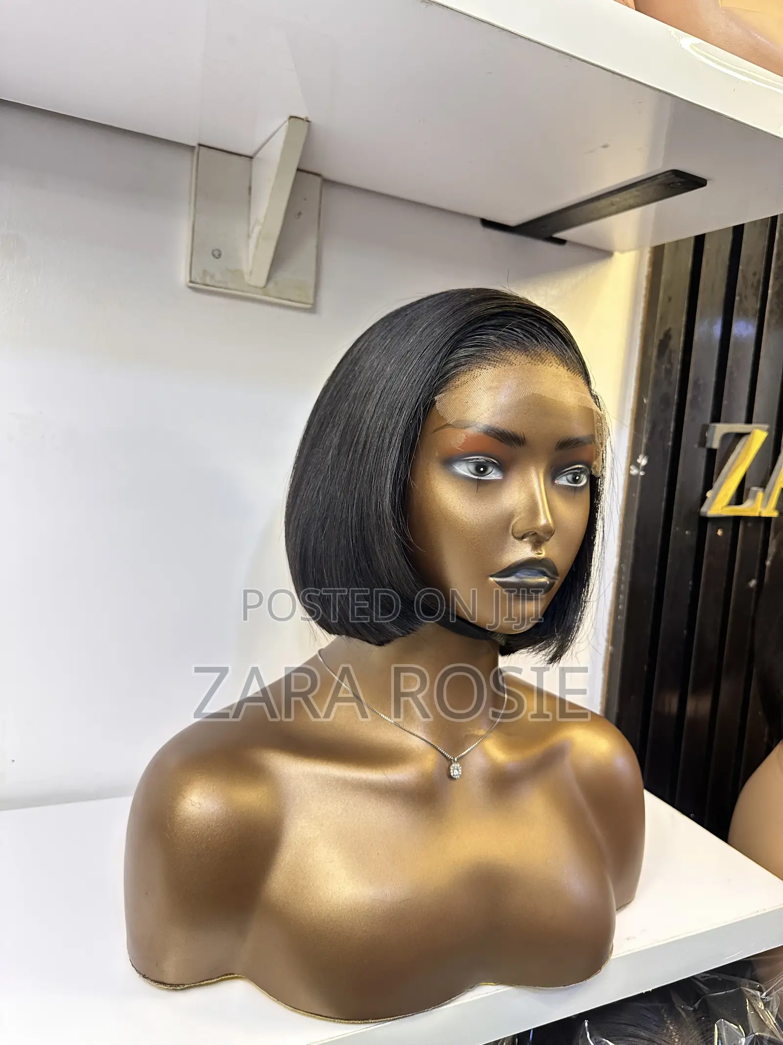 Heathy Raw Wig 5x5 6inches Cut ..