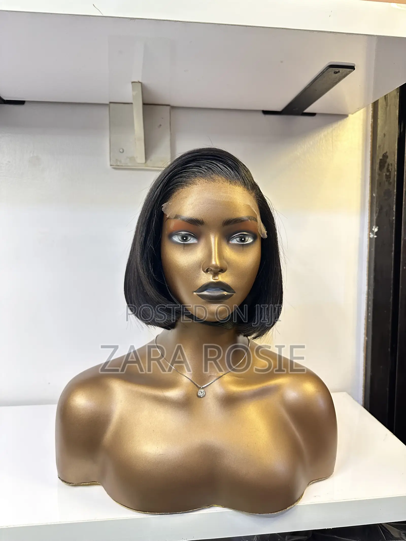 Heathy Raw Wig 5x5 6inches Cut ..