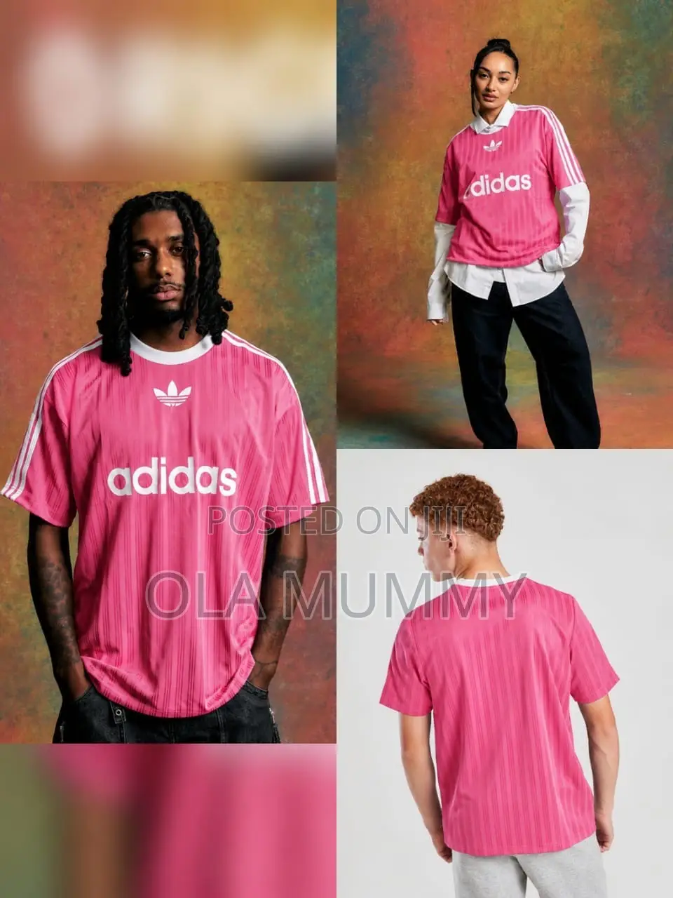 Pink Adidas Adicolor Jersey