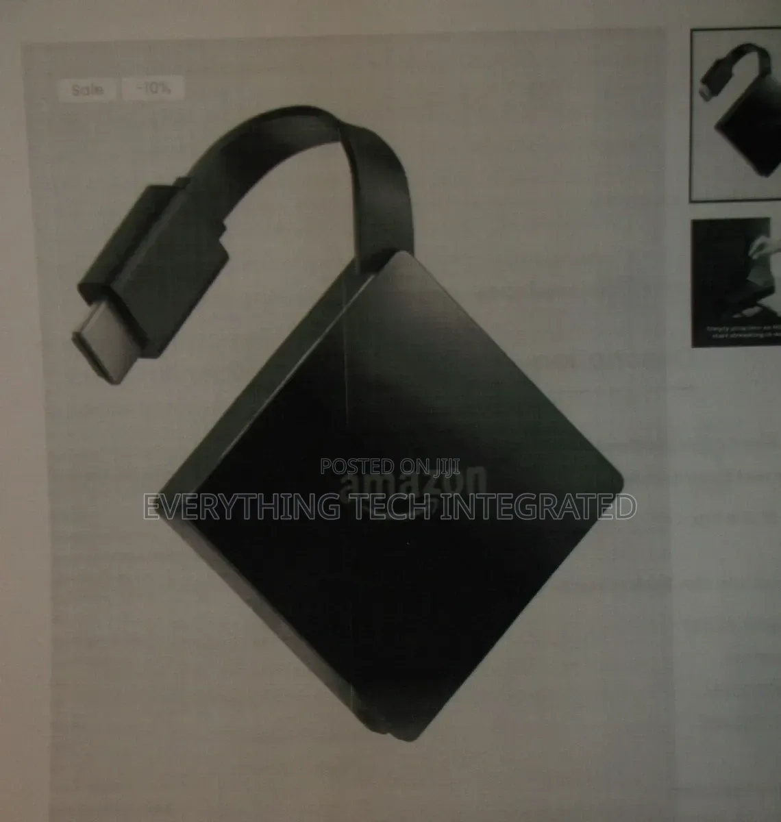 Amazon Fire TV Pendant Box 3rd Gen, 4K UHD Model