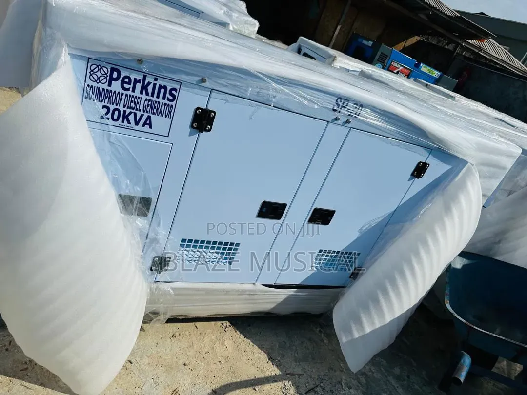 20kva Perkins Soundproof Made in England 2 Years Warranty