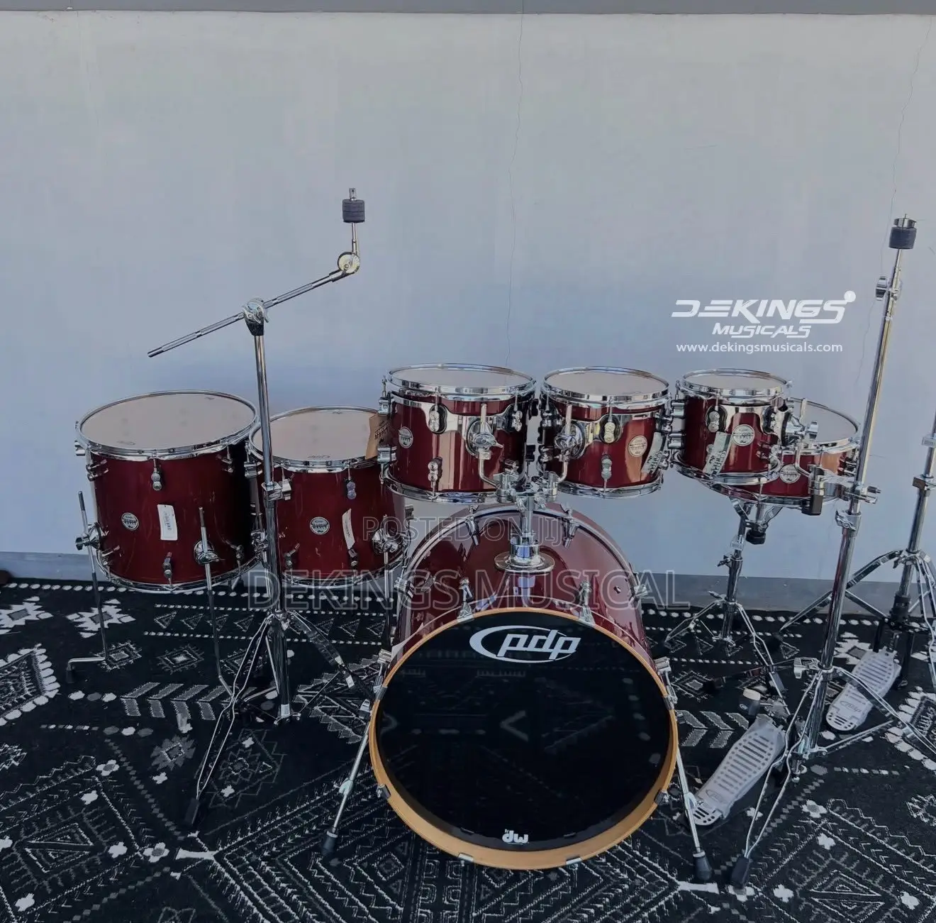 Original PDP by Dw Concept Maple PDP Drum Set 7 Set