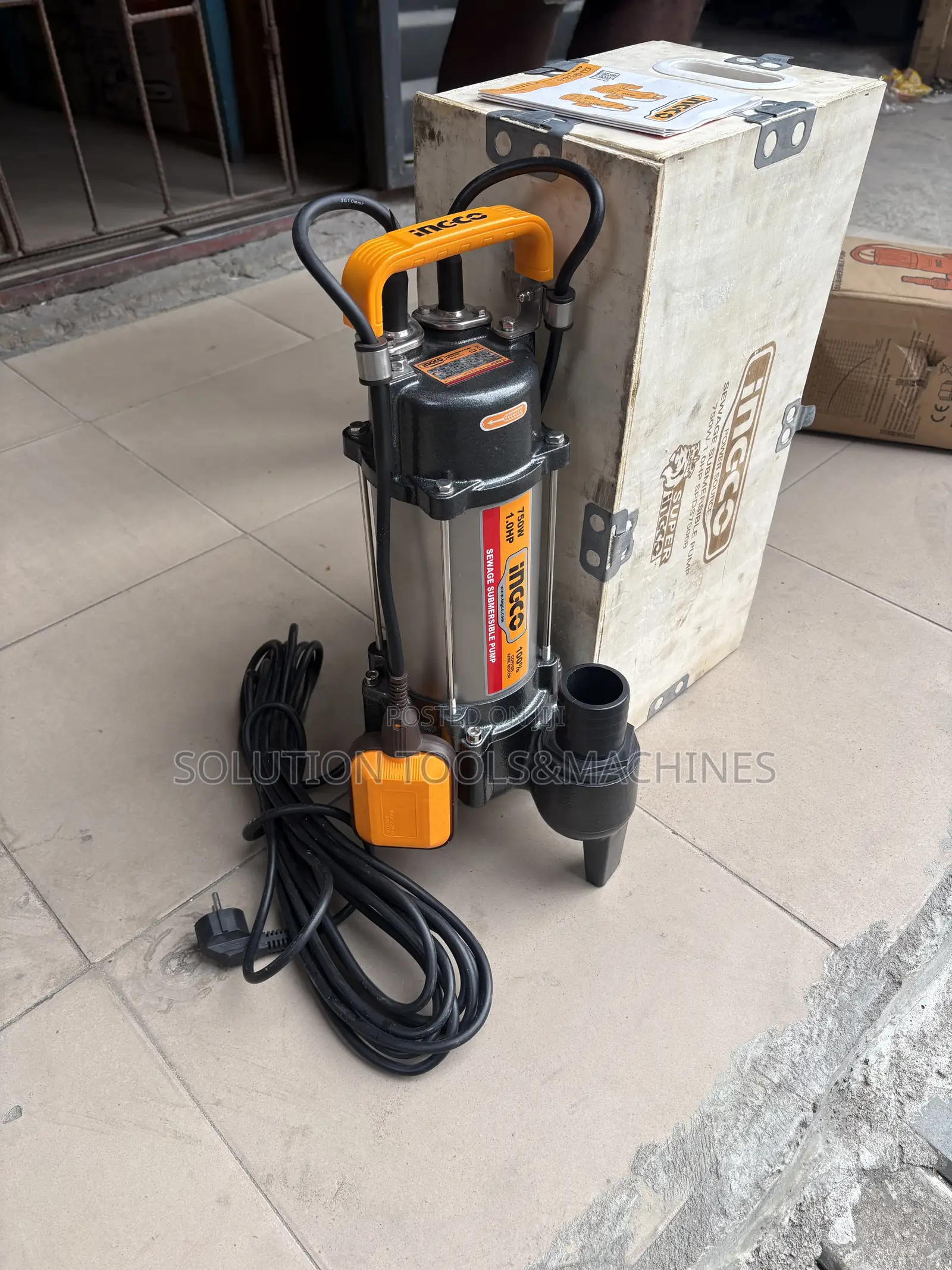 2” SEWAGE SUBMERSIBLE PUMP Dirty Water