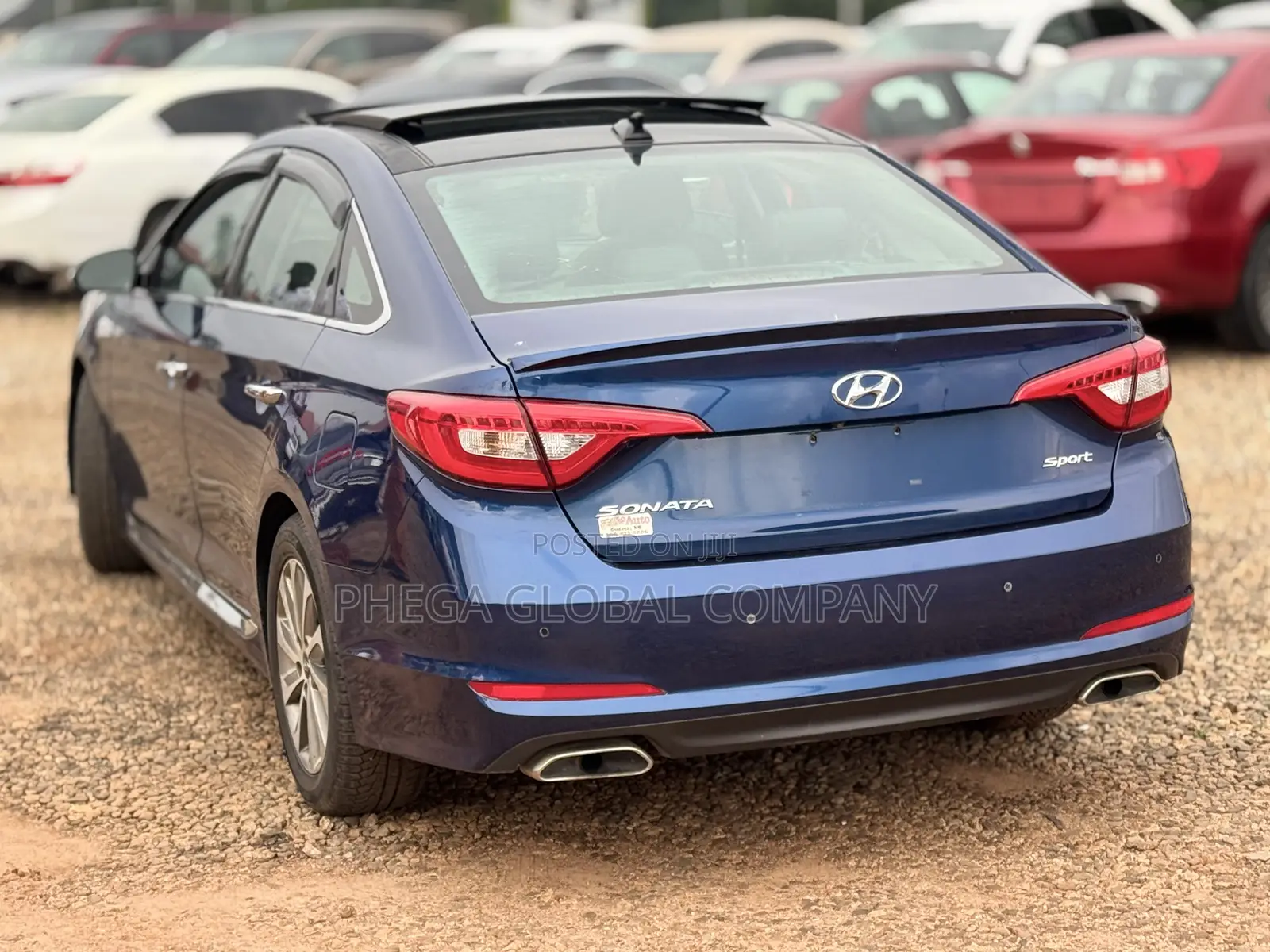 Hyundai Sonata Sport 4dr Sedan (2.4L 4cyl 6A) 2015 Blue