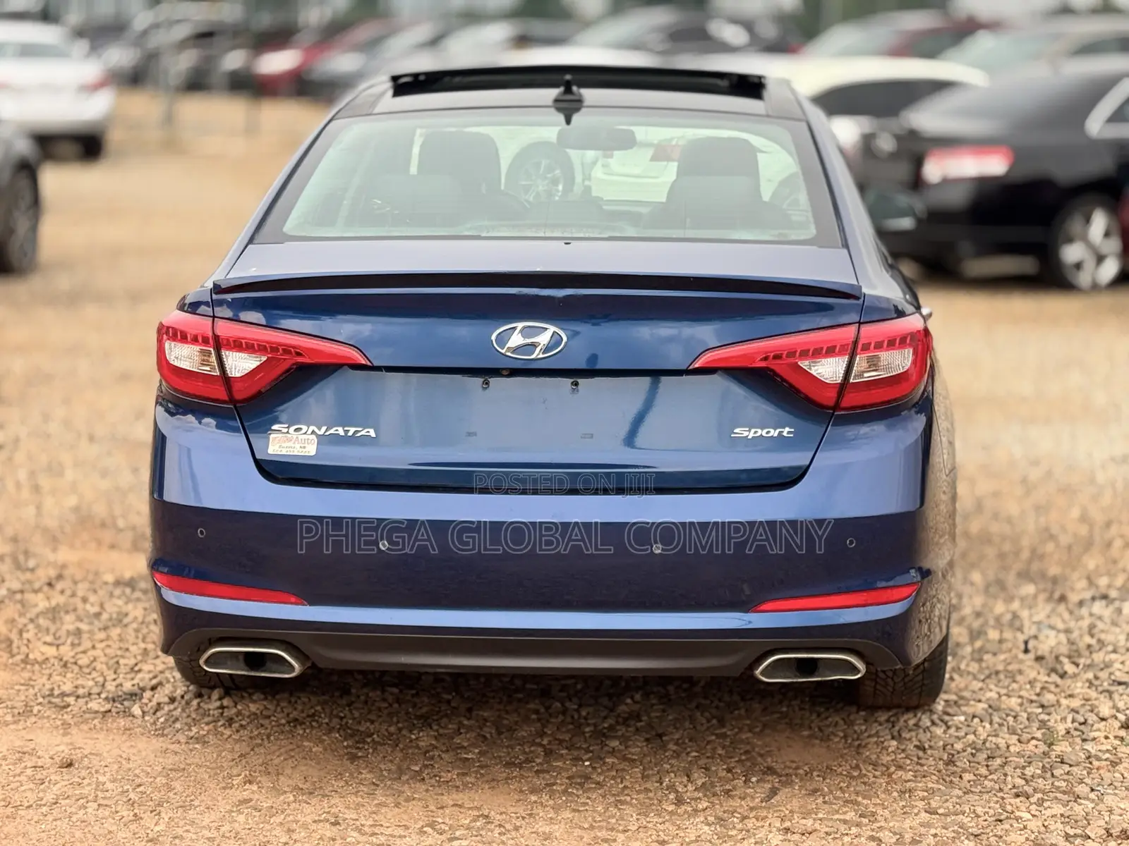 Hyundai Sonata Sport 4dr Sedan (2.4L 4cyl 6A) 2015 Blue