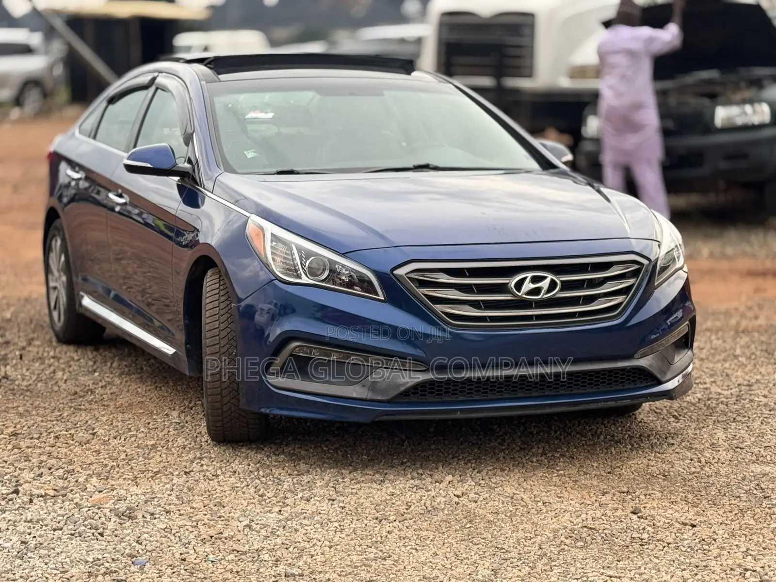 Hyundai Sonata Sport 4dr Sedan (2.4L 4cyl 6A) 2015 Blue