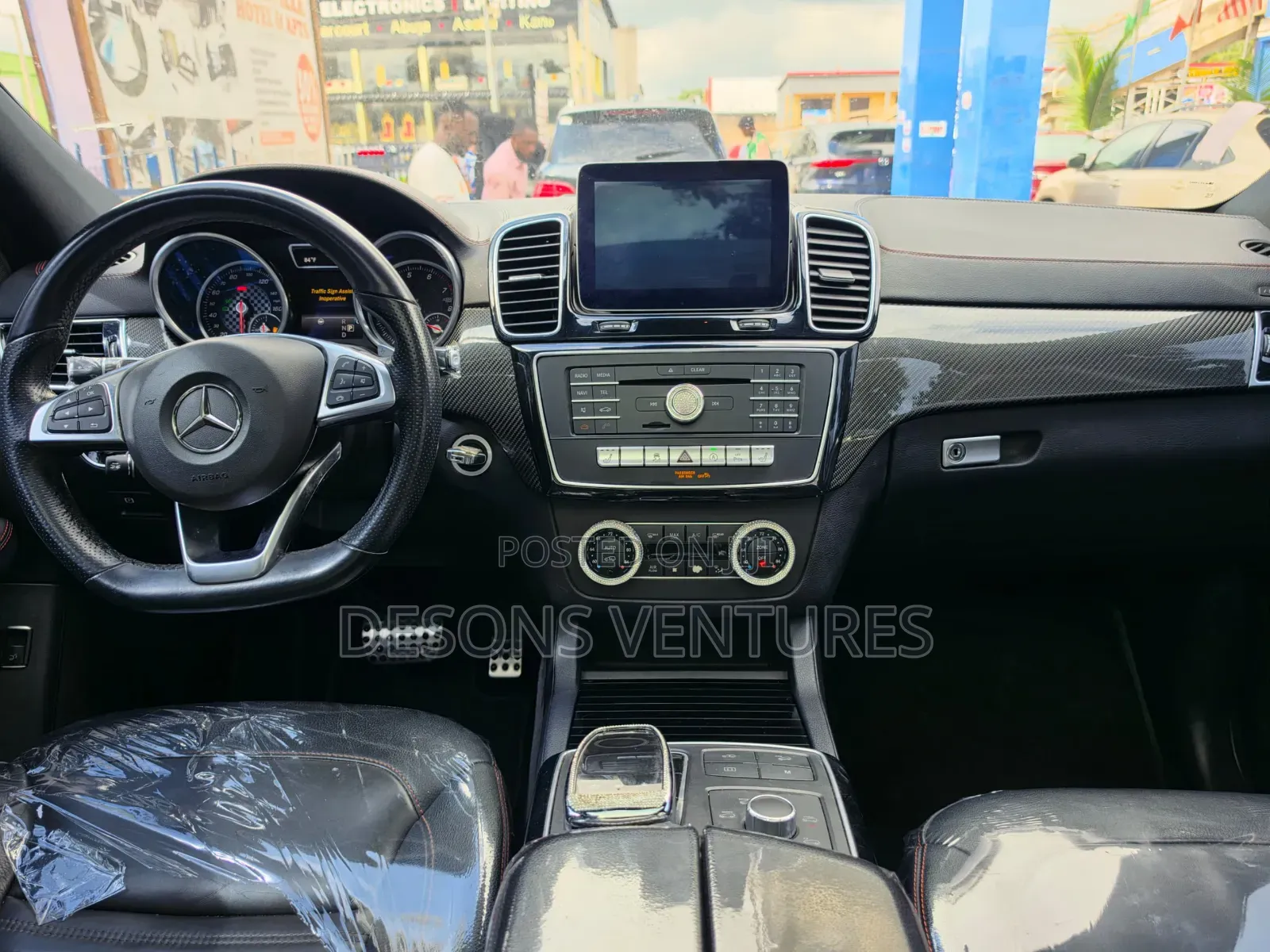 Mercedes-Benz GLE-Class 2017 Black