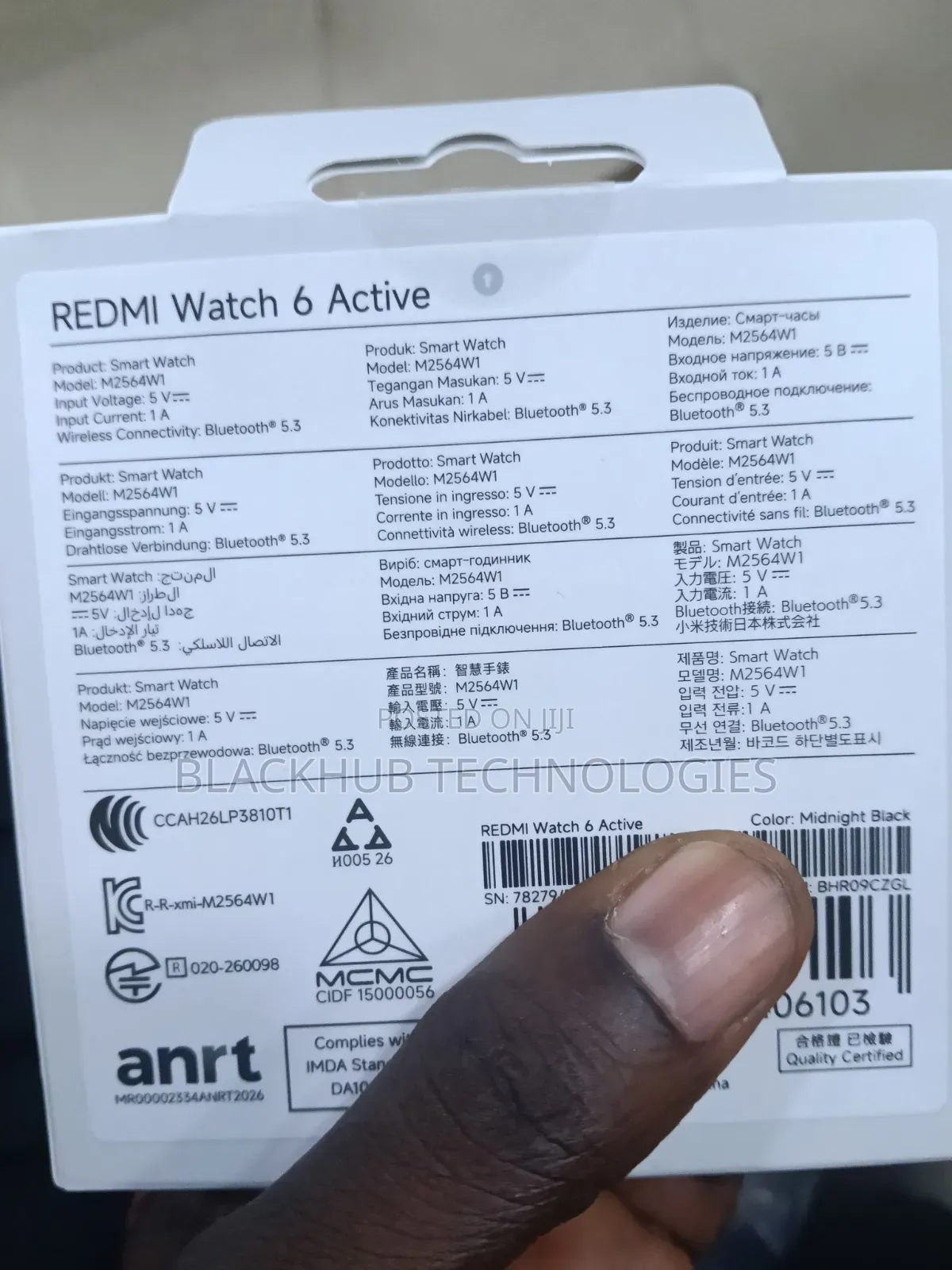 Redmi Watch 6 Active, Big Battery and Slim Design