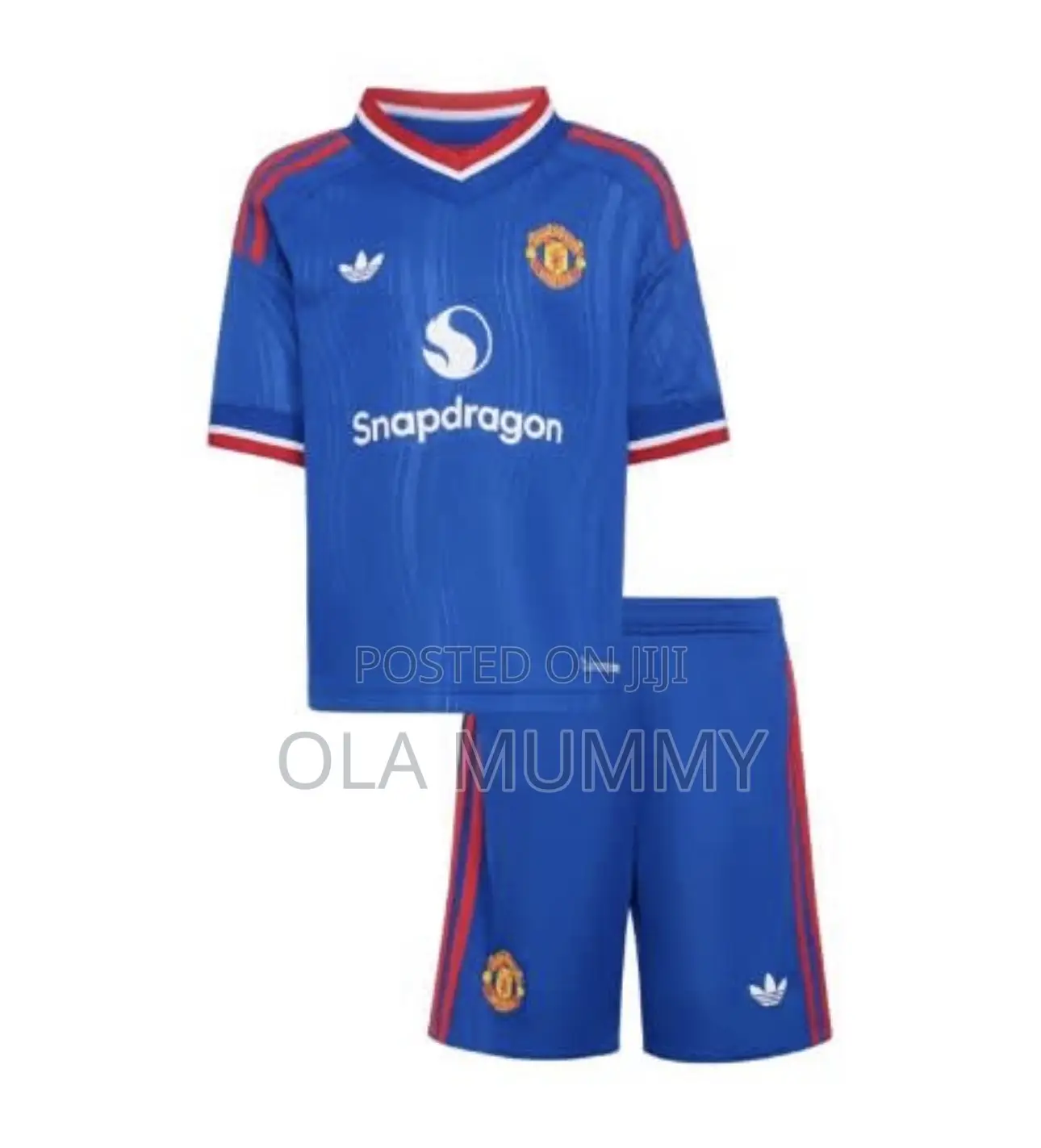 Kids Manchester United 2026/2027 Away Kit Jersey - Top & Shorts