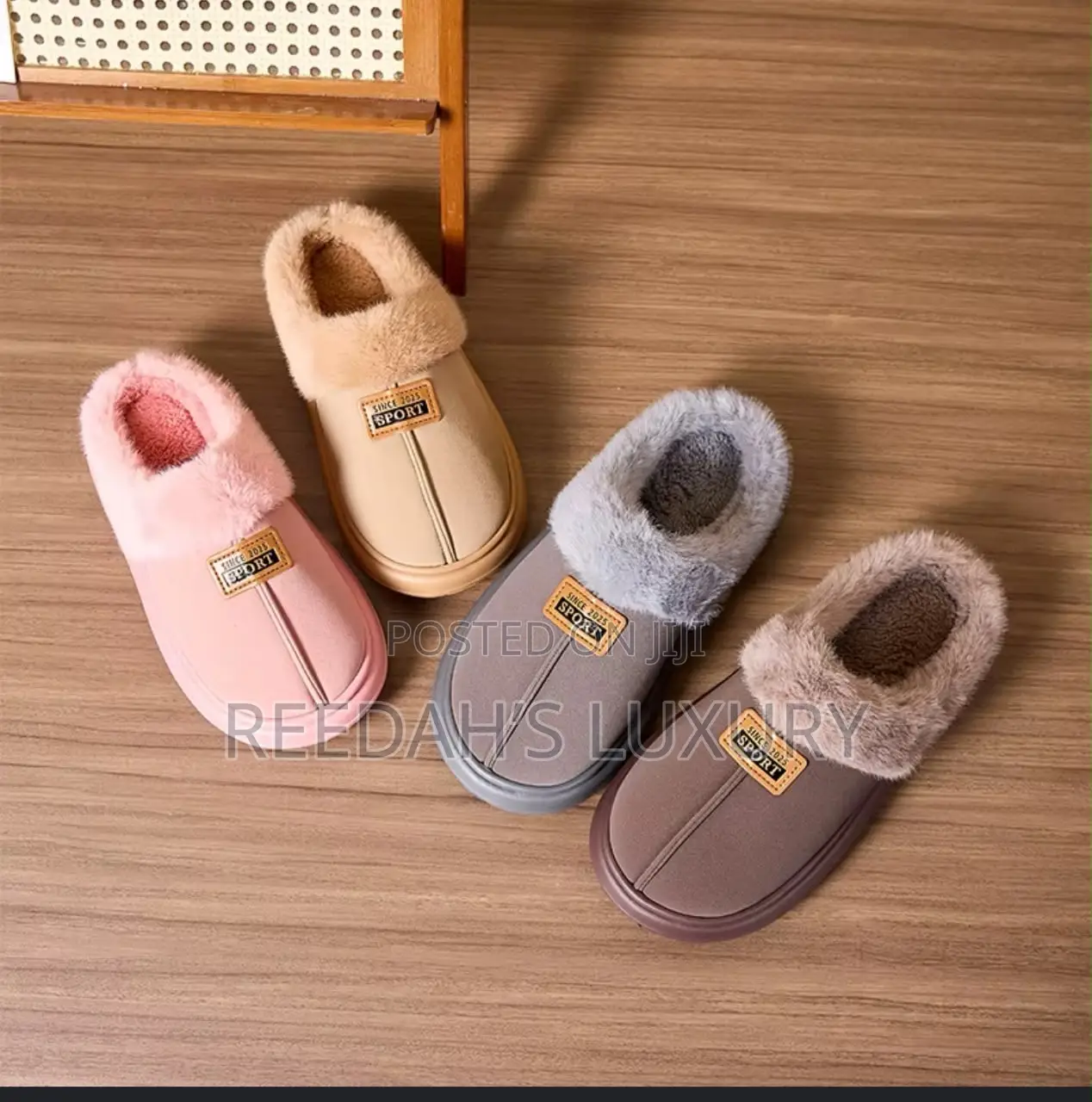 Unisex Plush Fleece Indoor Slide