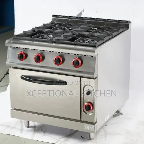 Gas Cooker 4 Burners With Oven