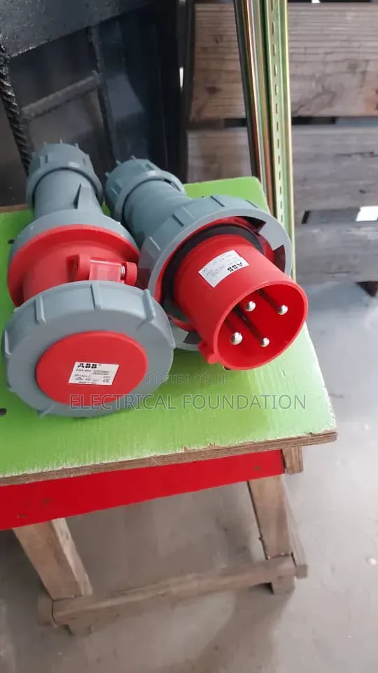 63amps 5 Pin 3 Phase Industrial Socket