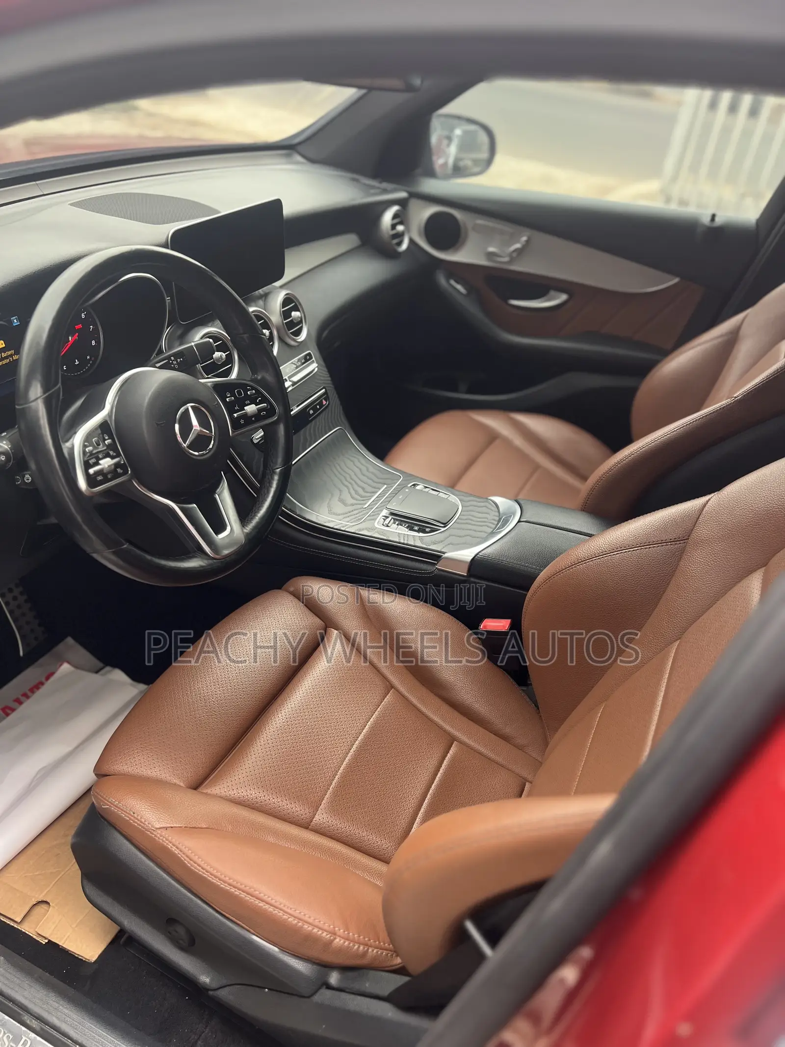Mercedes-Benz GLC-Class 2020 Red
