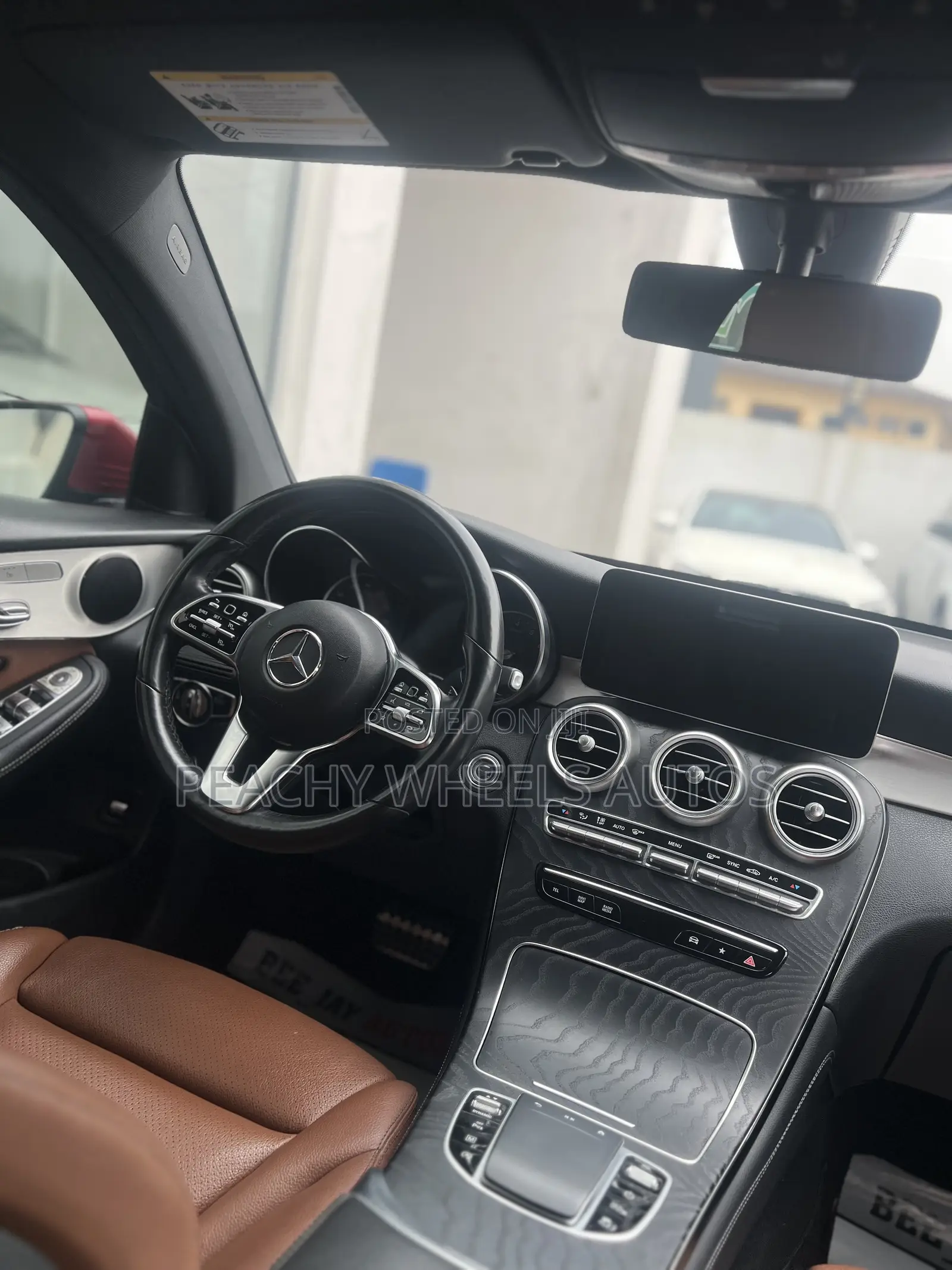 Mercedes-Benz GLC-Class 2020 Red