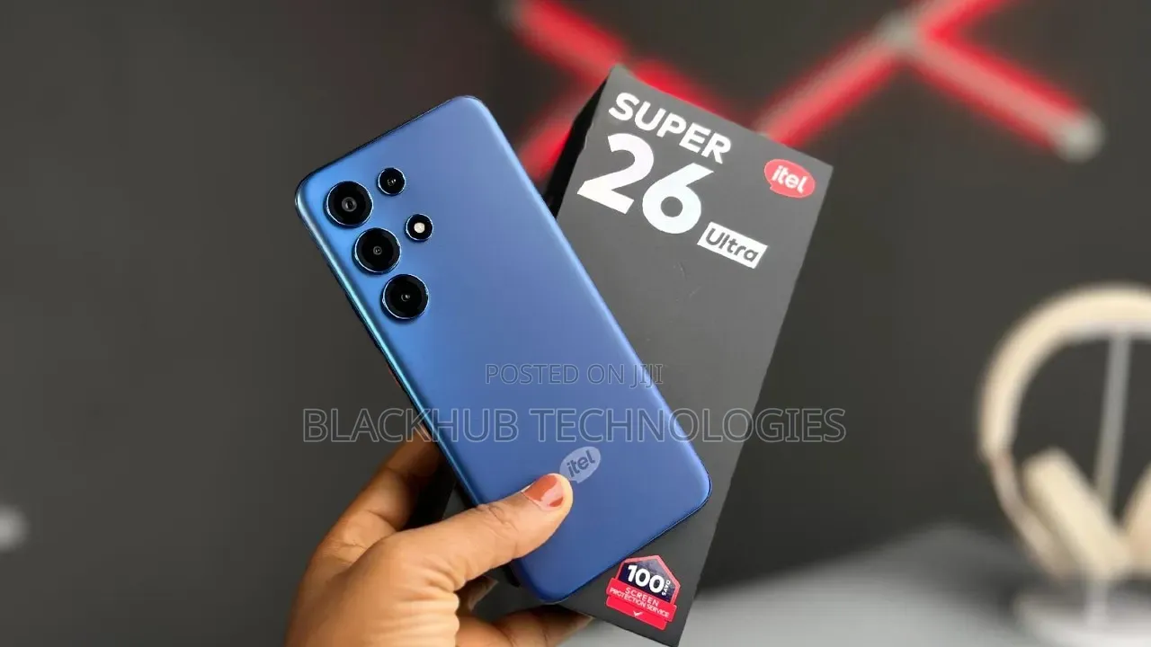 New Itel S26 Ultra 256 GB Black