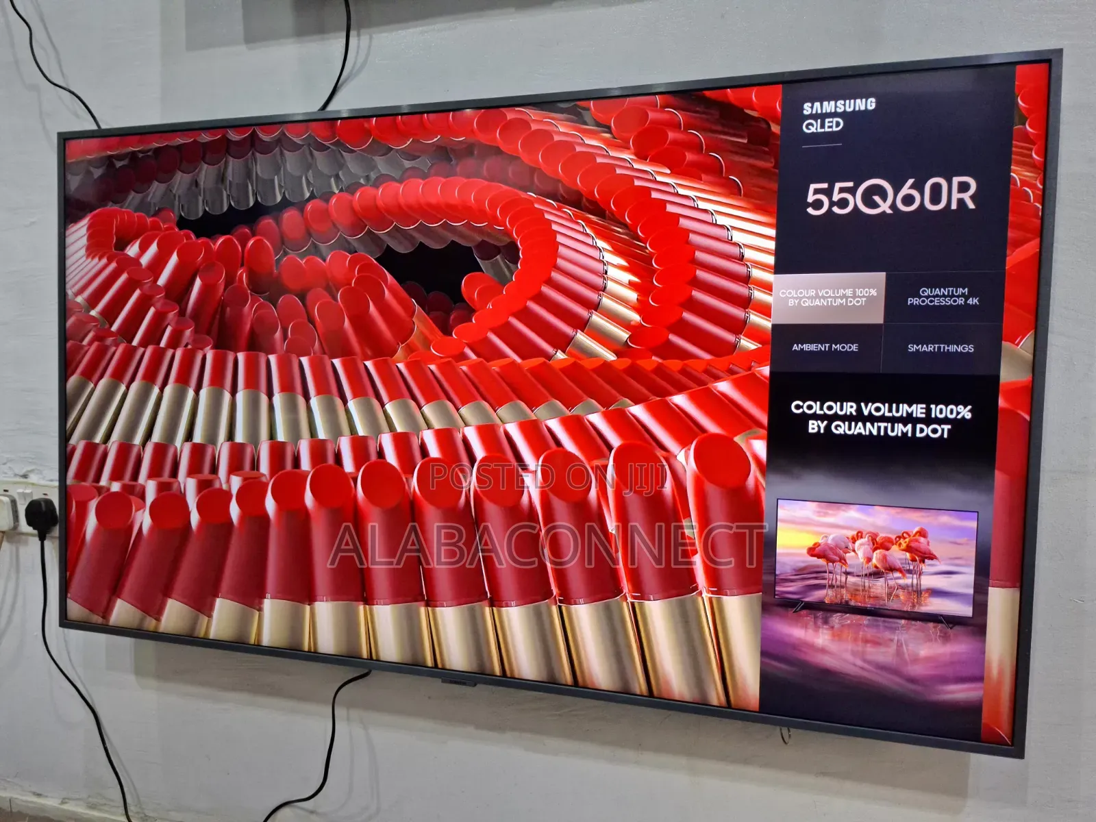 55" Samsung QLED Q60R Class Real4k UHD HDR Smart TV