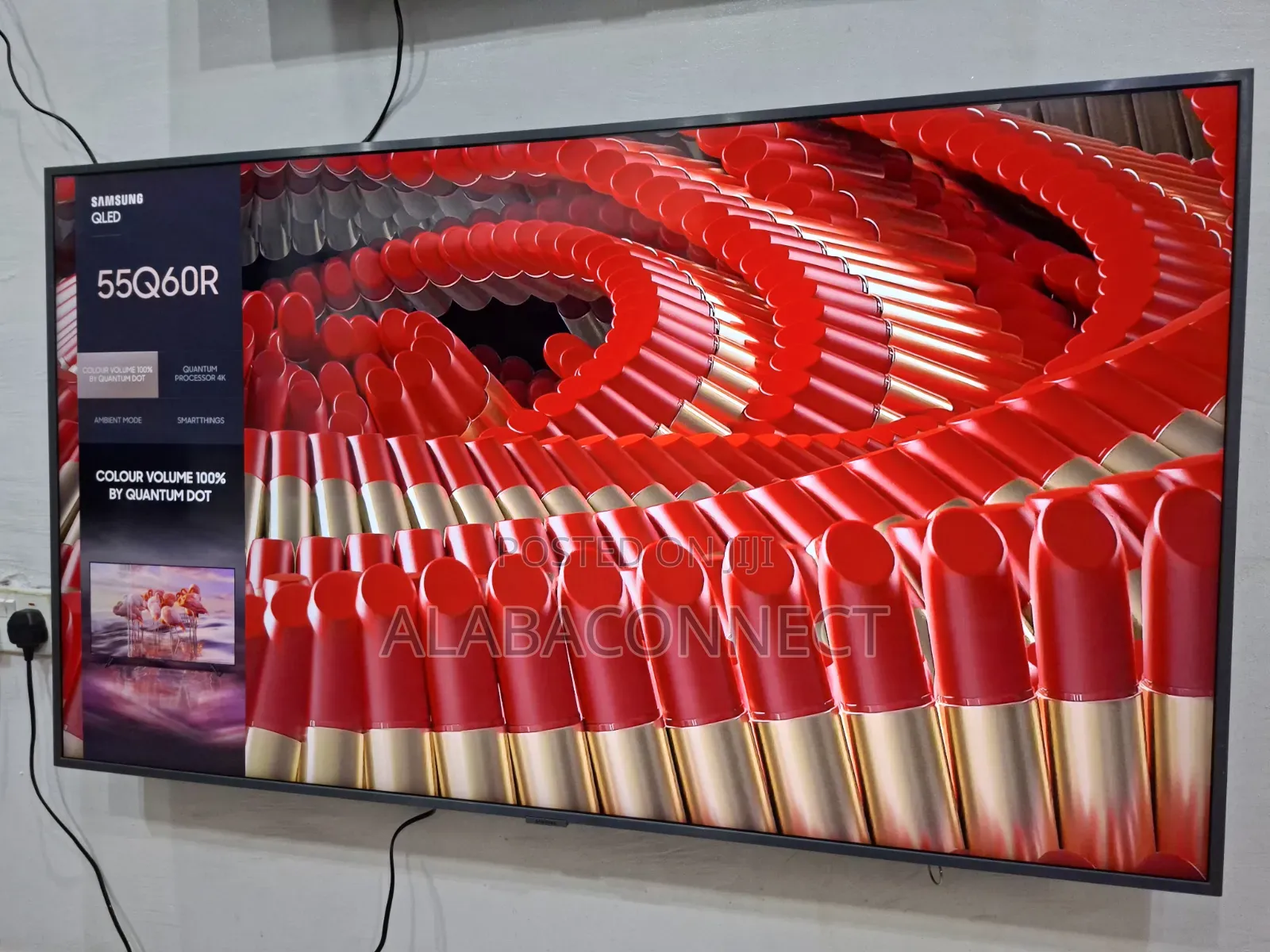 55" Samsung QLED Q60R Class Real4k UHD HDR Smart TV
