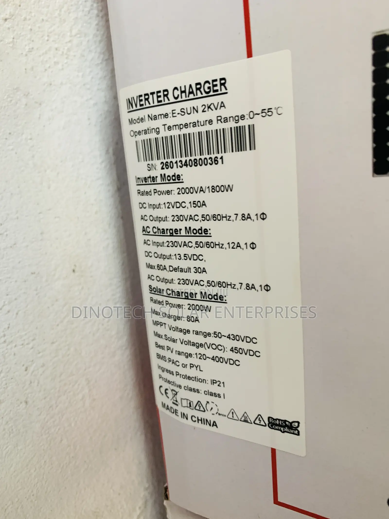 2kva 12v Sako Hybrid Solar Inverter Available
