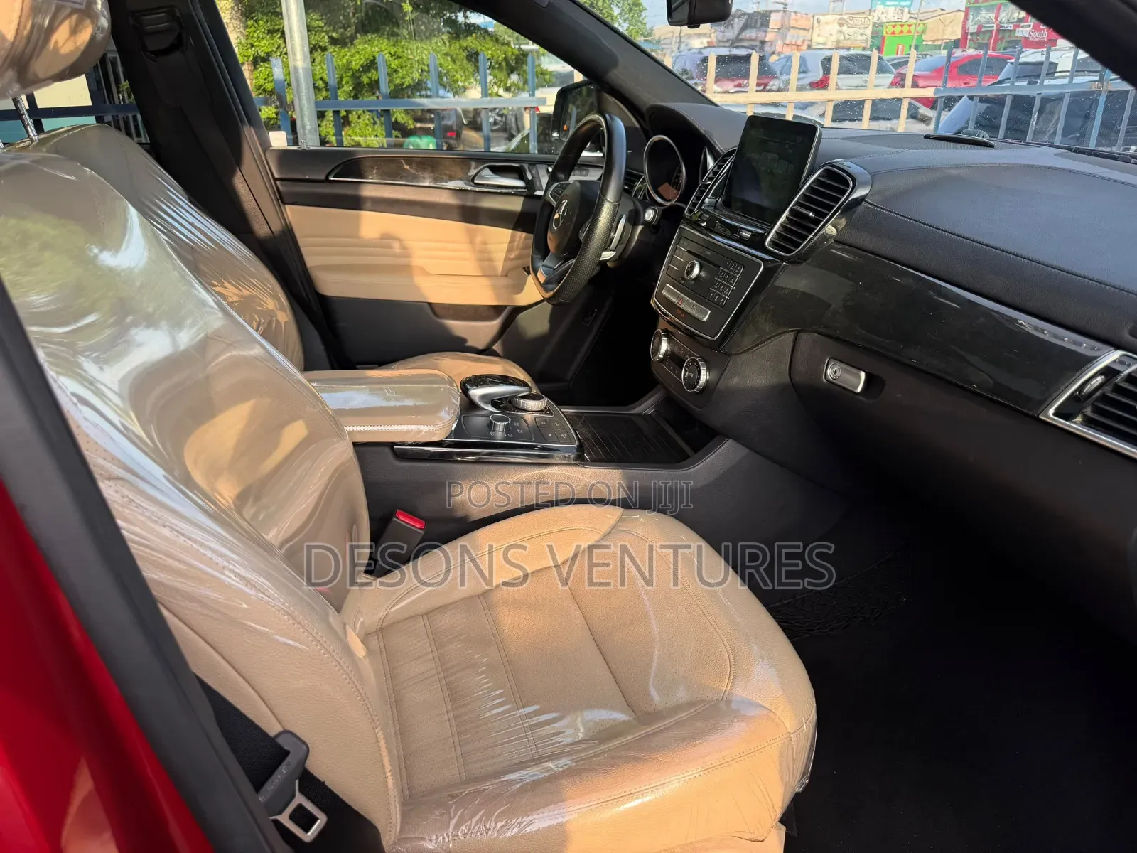 Mercedes-Benz GLE-Class 2017 Red