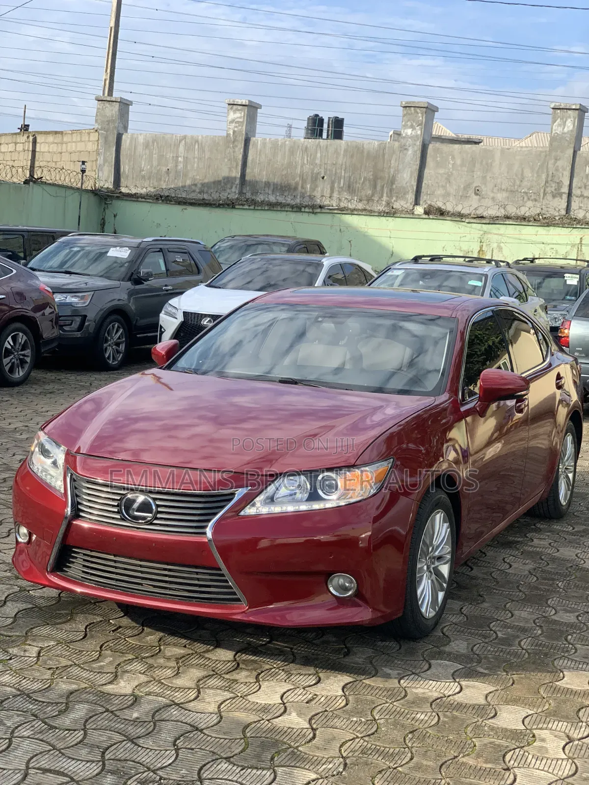 Lexus ES 2013 Red