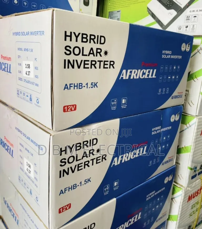 Africell Solar Inverter Hybrid 1.5kva 12v